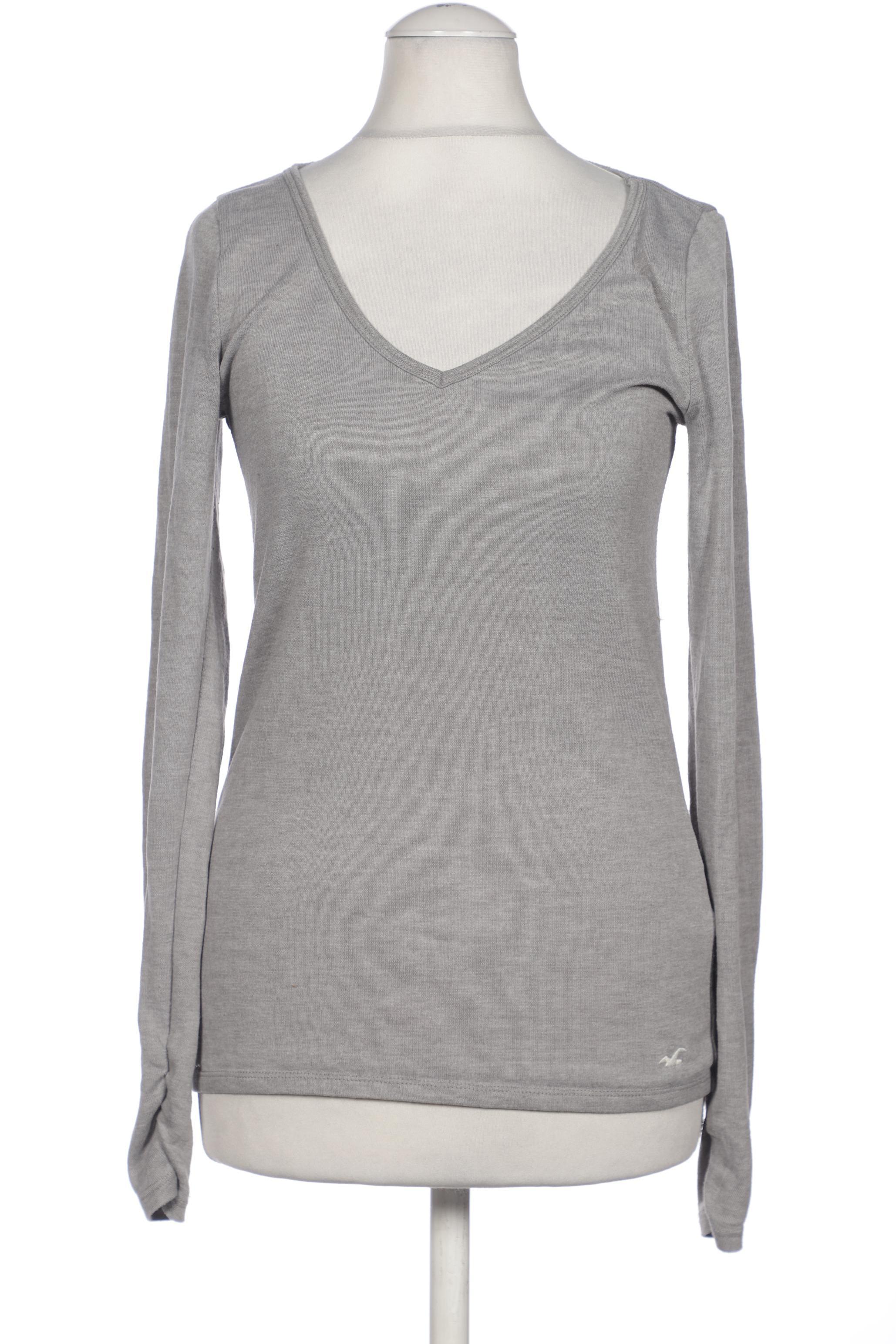 

Hollister Damen Langarmshirt, grau