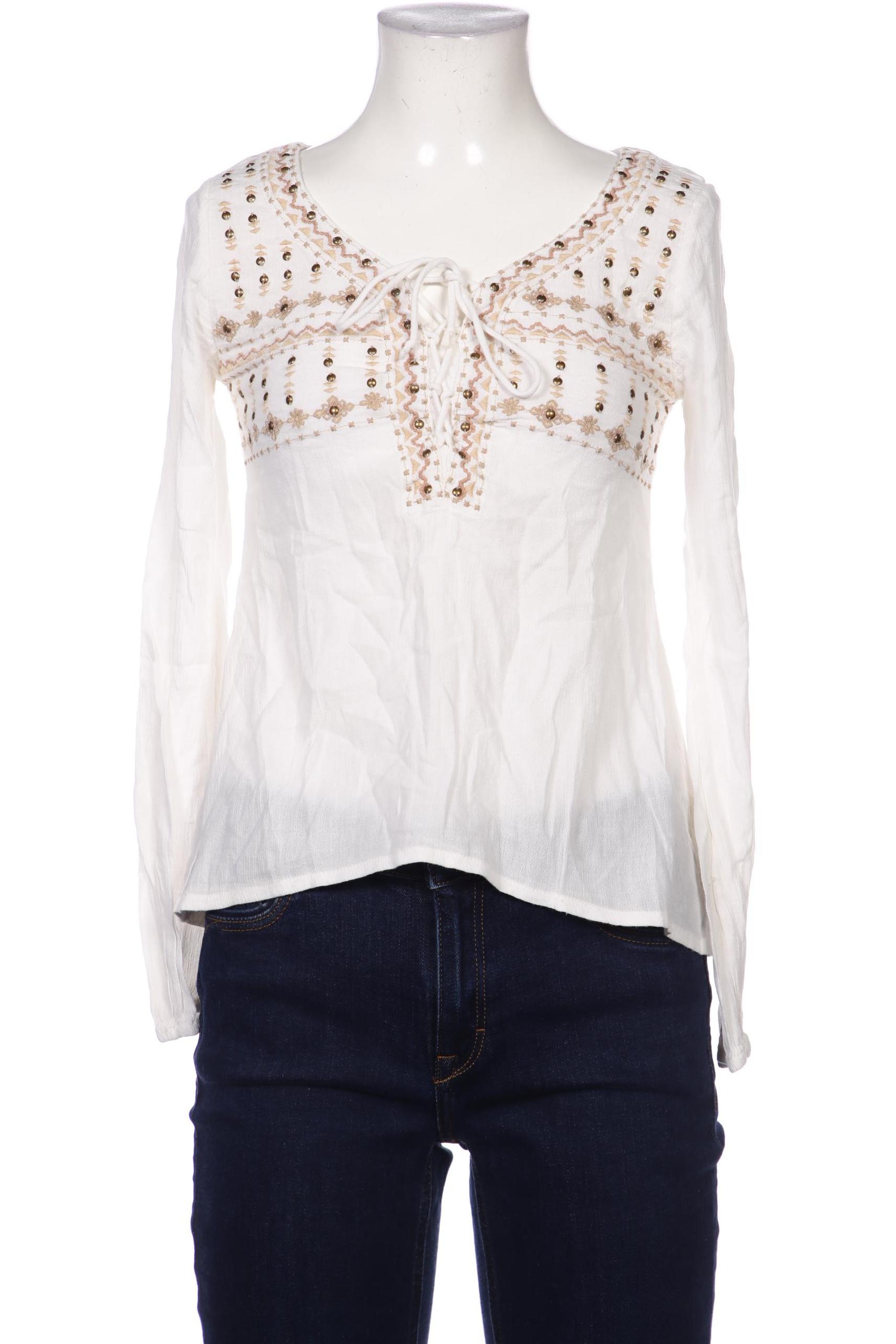 

Hollister Damen Langarmshirt, cremeweiß