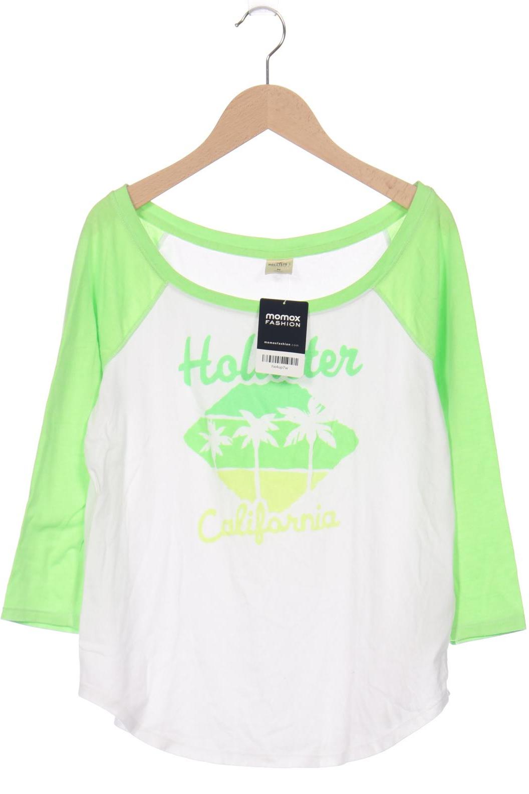 

Hollister Damen Langarmshirt, weiß, Gr. 38