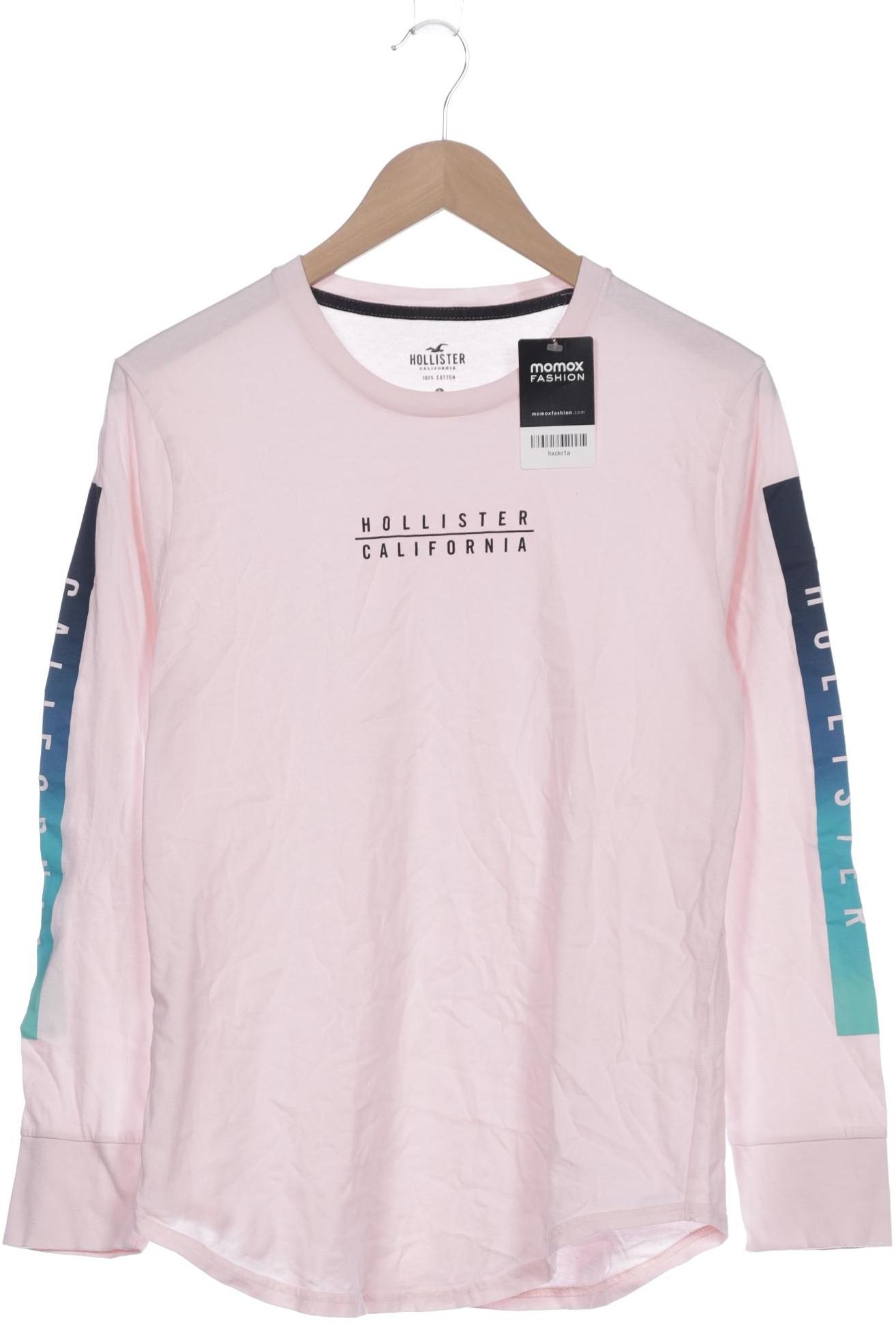 

Hollister Damen Langarmshirt, pink, Gr. 36