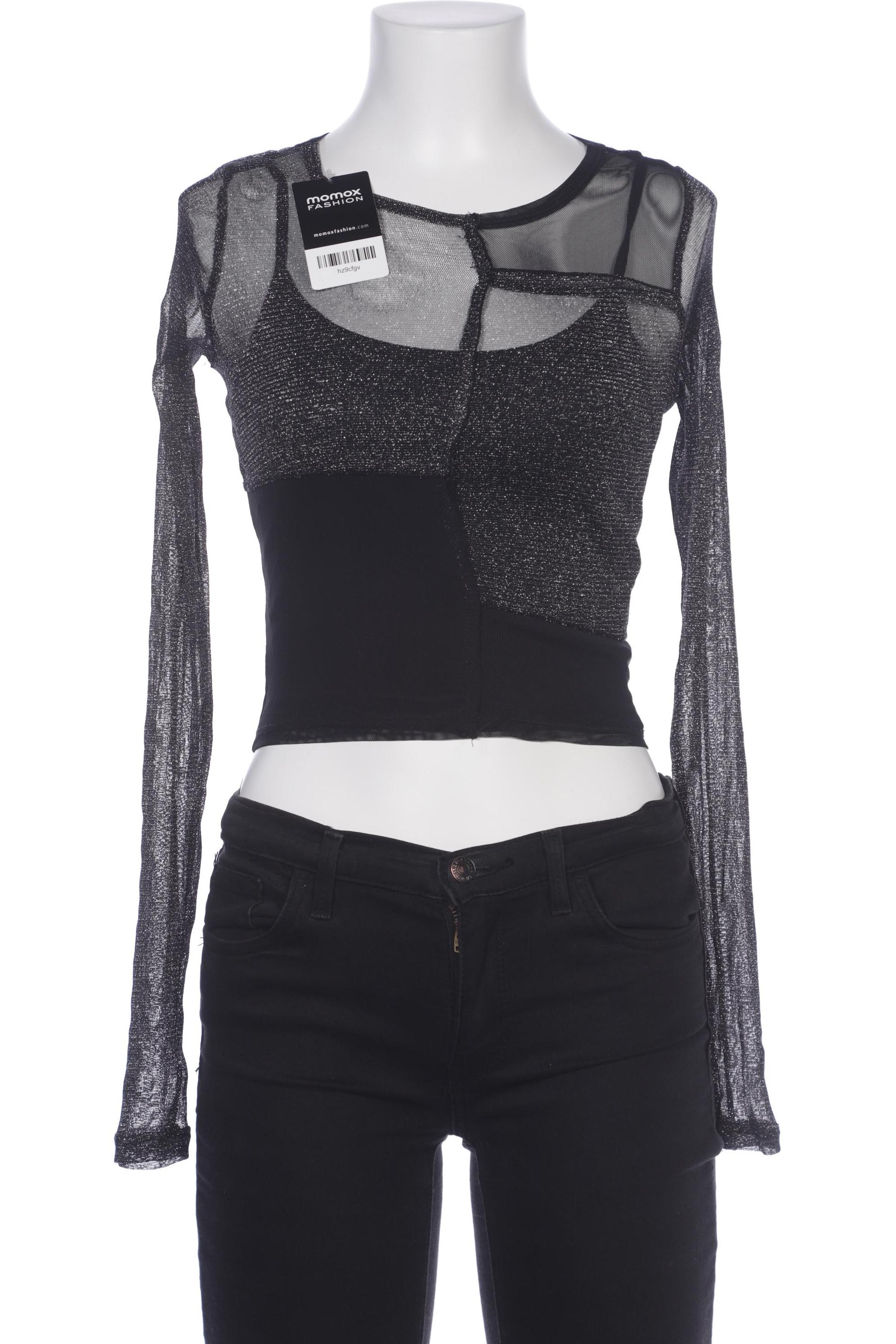 

Hollister Damen Langarmshirt, schwarz, Gr. 34