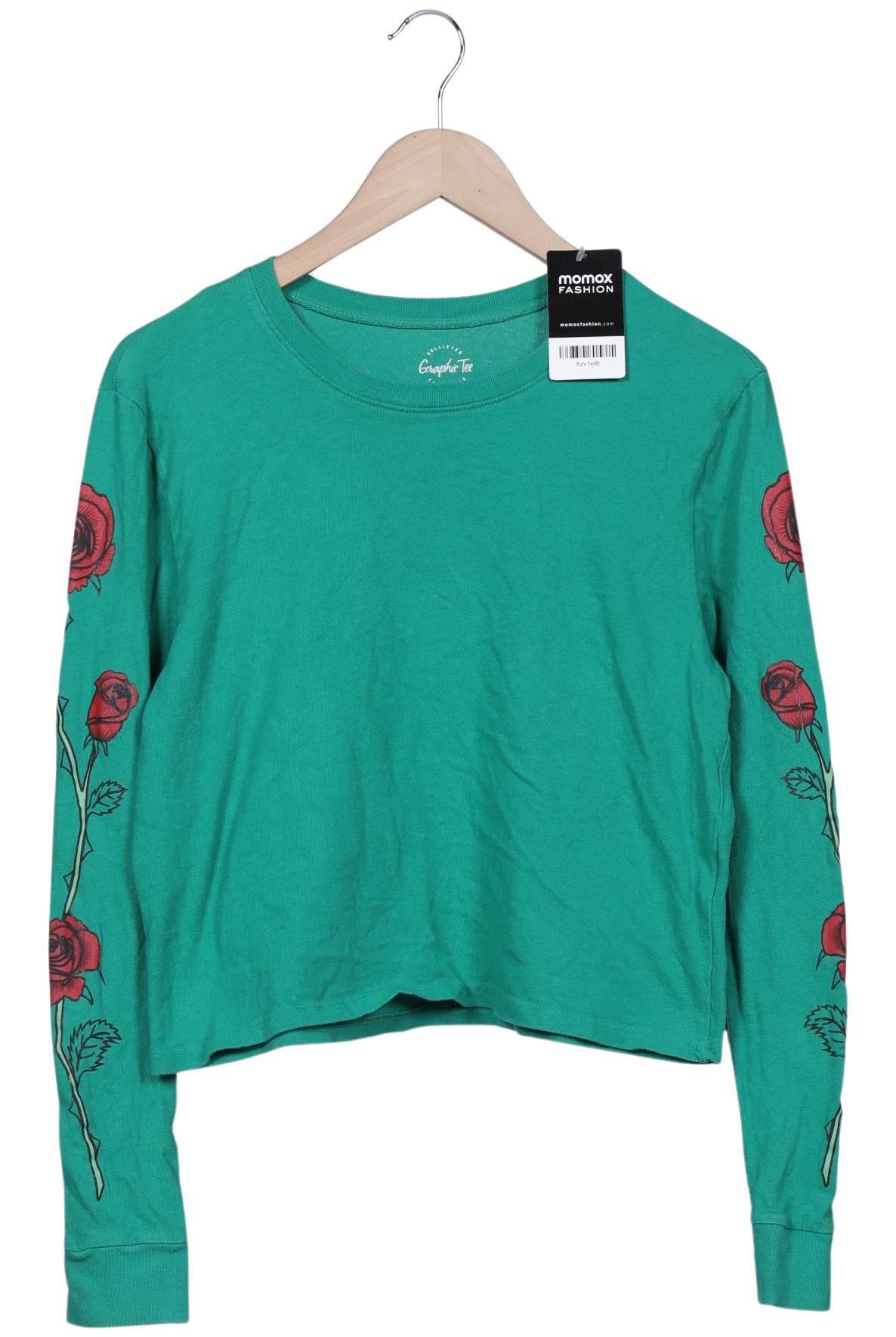 

Hollister Damen Langarmshirt, grün, Gr. 34