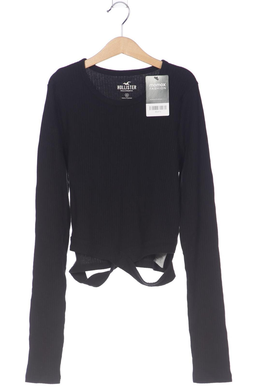 

Hollister Damen Langarmshirt, schwarz, Gr. 38