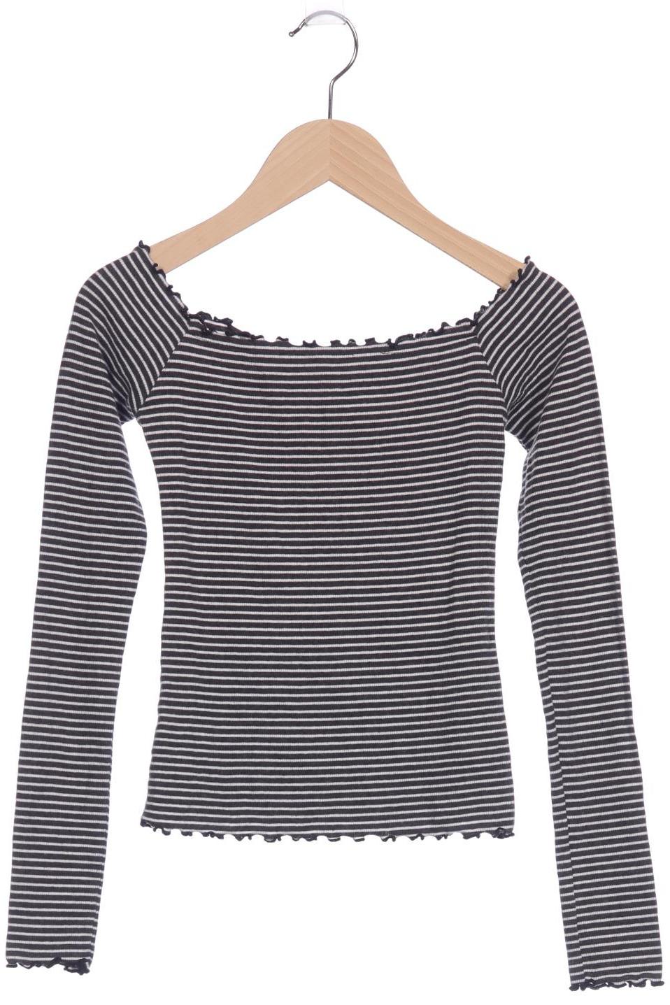 

Hollister Damen Langarmshirt, grau, Gr. 36