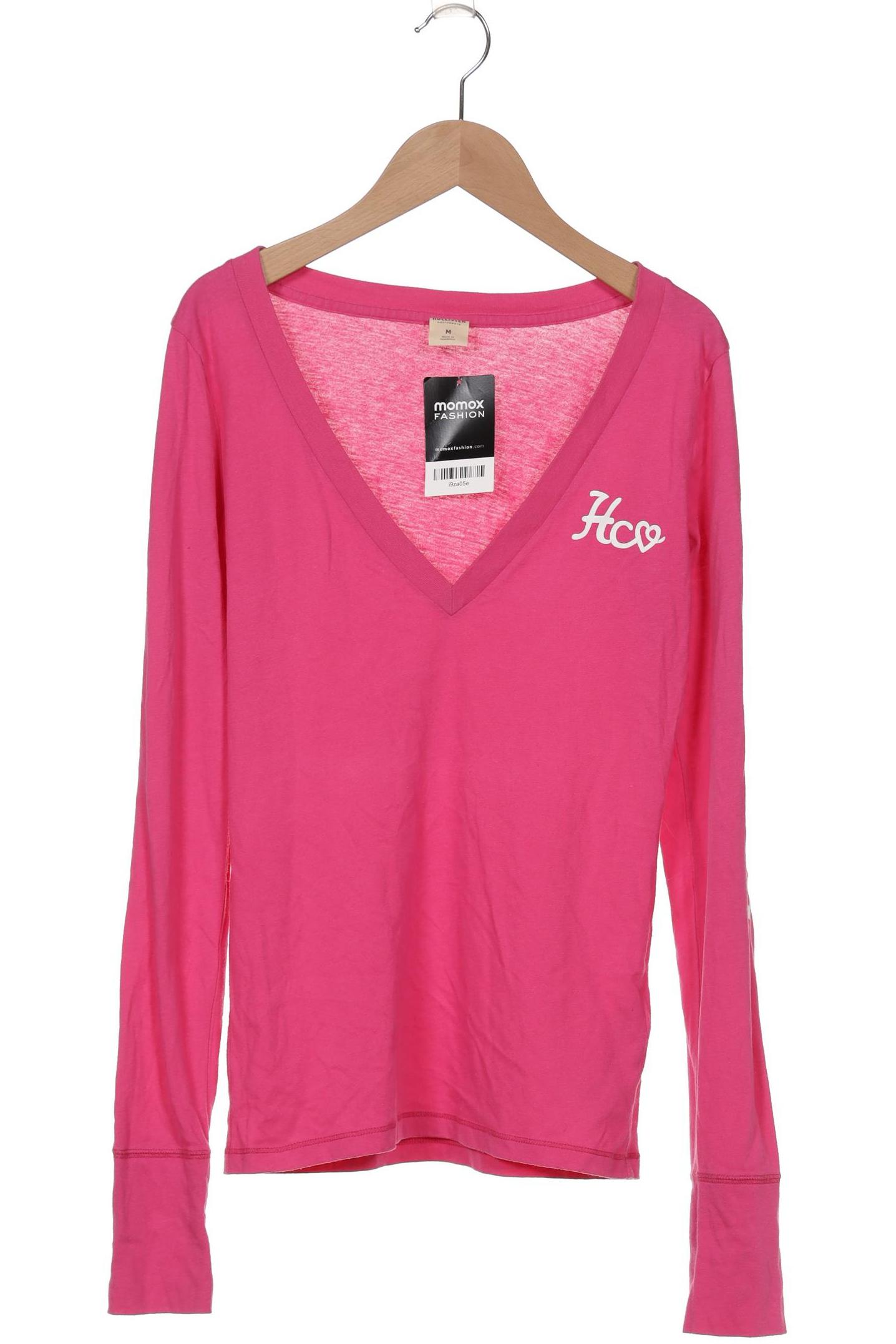

Hollister Damen Langarmshirt, pink, Gr. 38