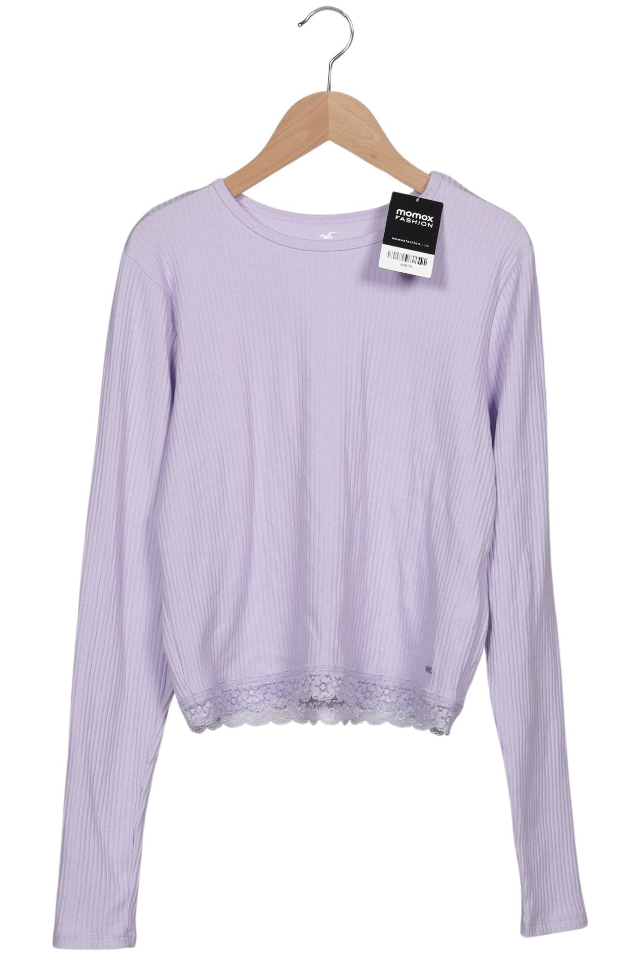 

Hollister Damen Langarmshirt, flieder, Gr. 44