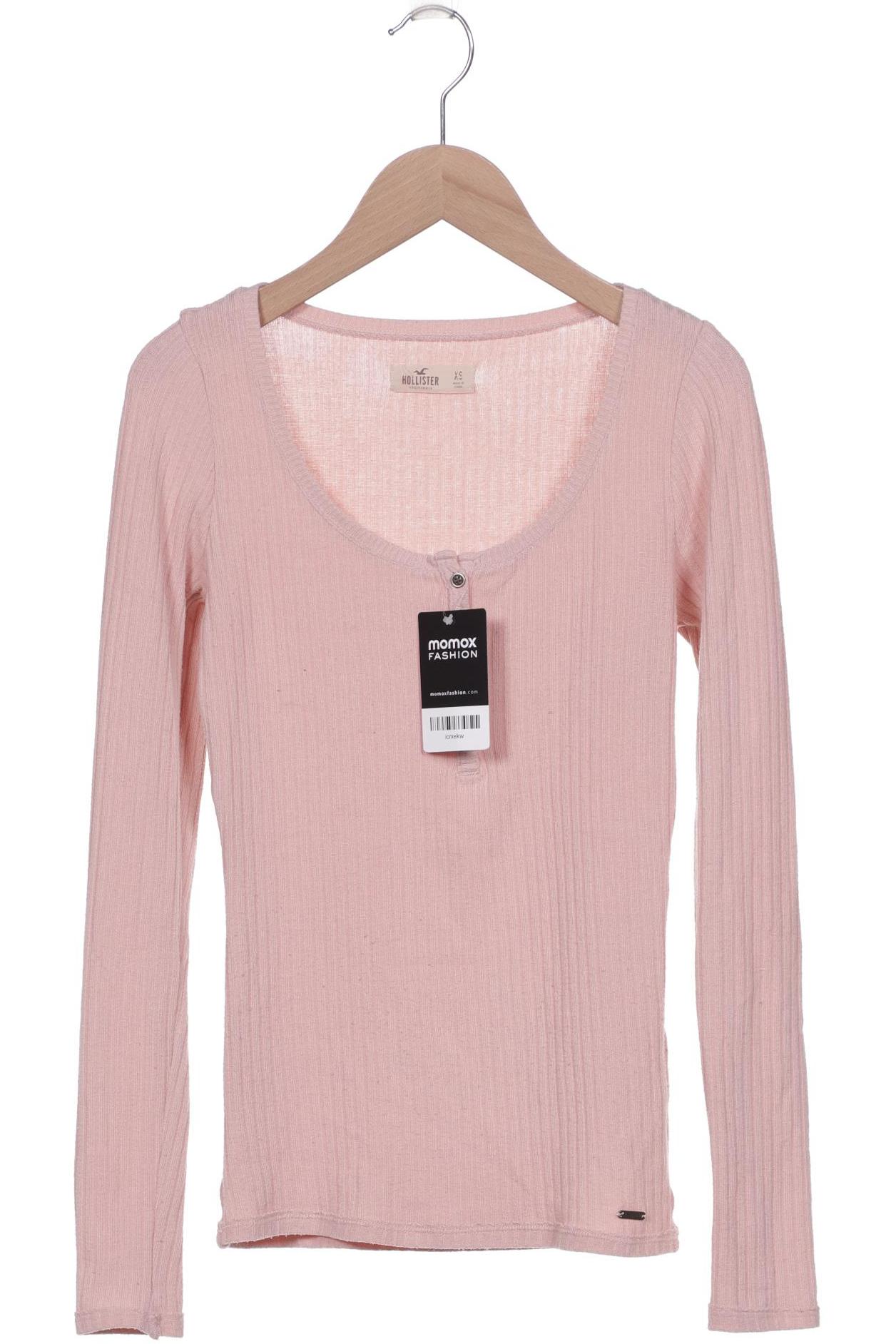 

Hollister Damen Langarmshirt, pink