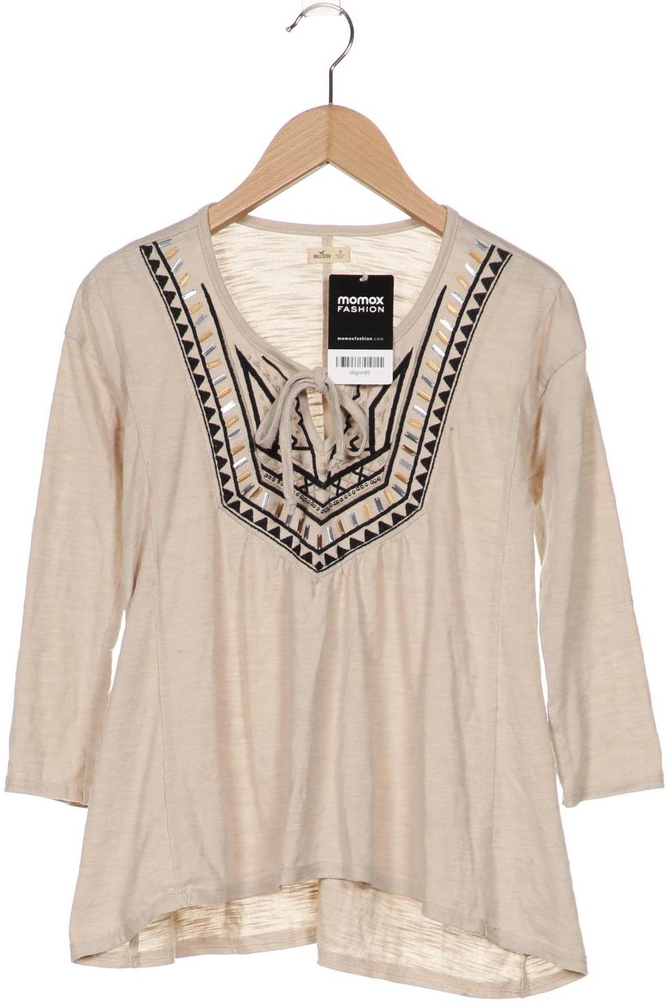Thumbnail - Hollister Damen Langarmshirt, beige, Gr. 34