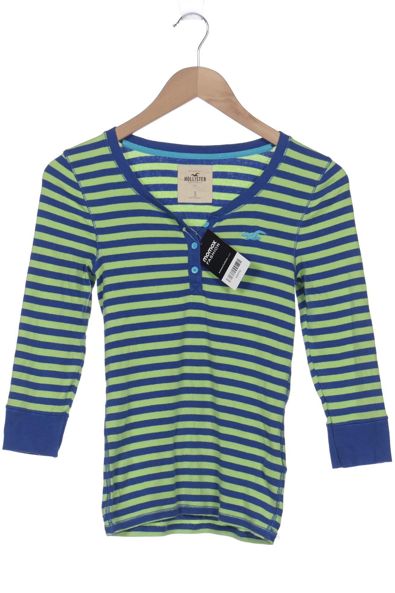 

Hollister Damen Langarmshirt, blau, Gr. 36