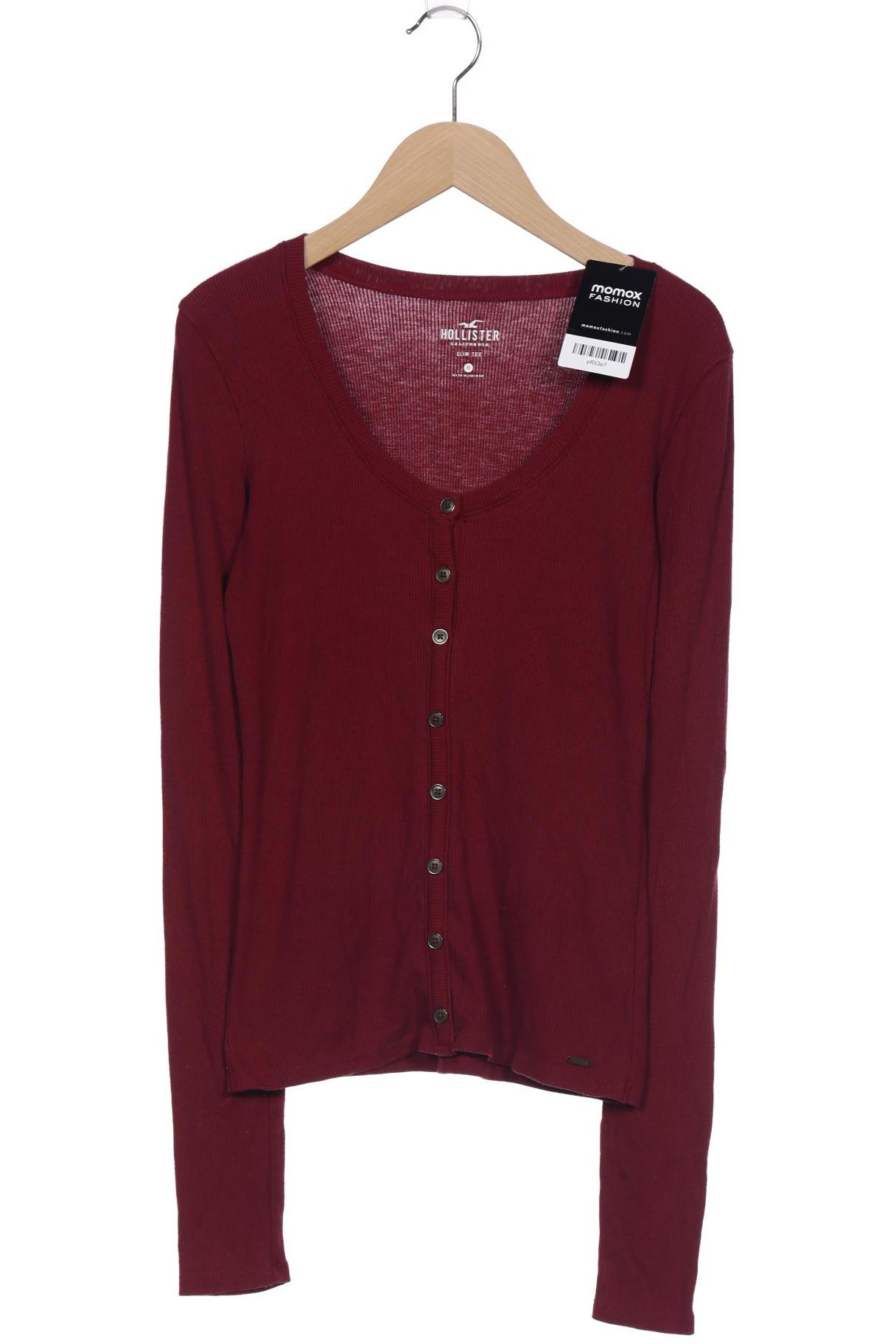 

Hollister Damen Langarmshirt, bordeaux, Gr. 38