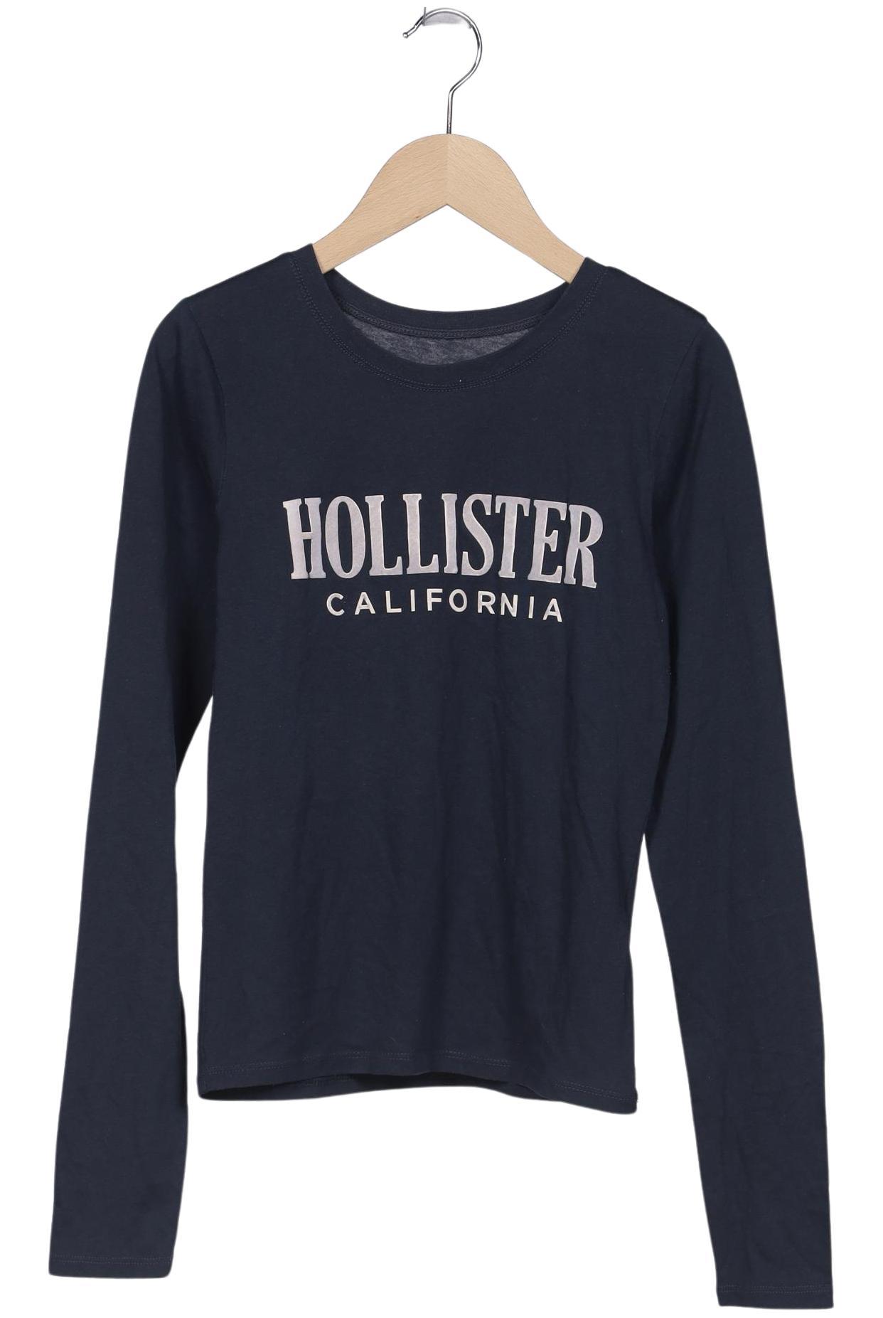 

Hollister Damen Langarmshirt, marineblau, Gr. 36