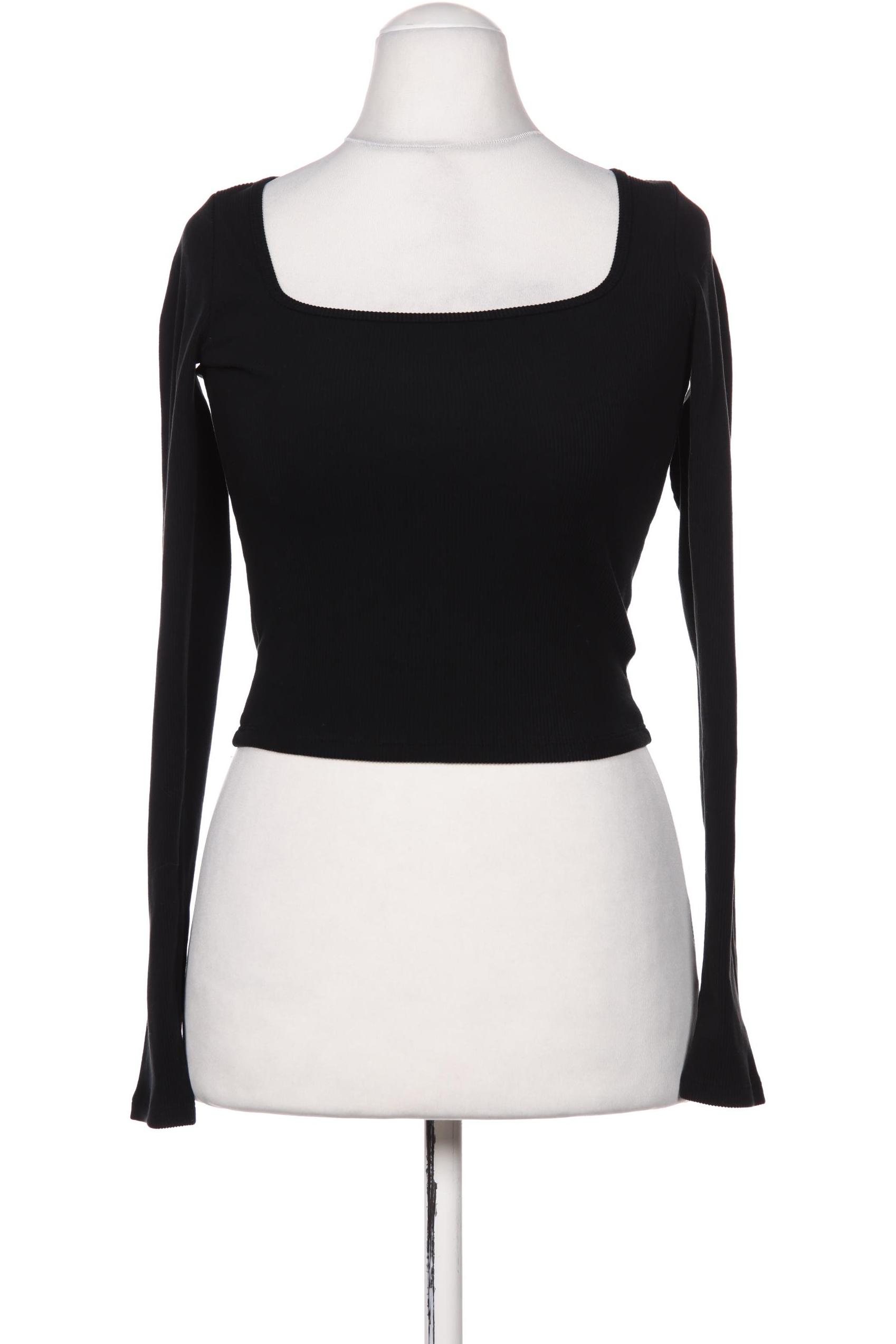 

Hollister Damen Langarmshirt, schwarz, Gr. 36