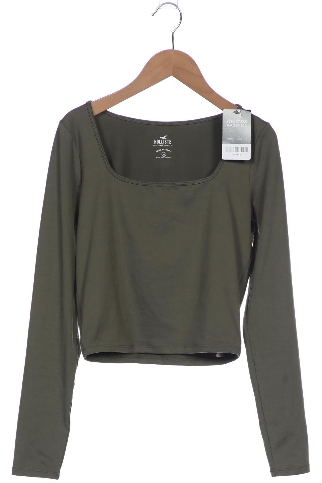 

Hollister Damen Langarmshirt, grün, Gr. 38