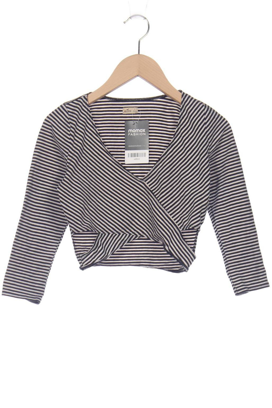 

Hollister Damen Langarmshirt, schwarz, Gr. 36