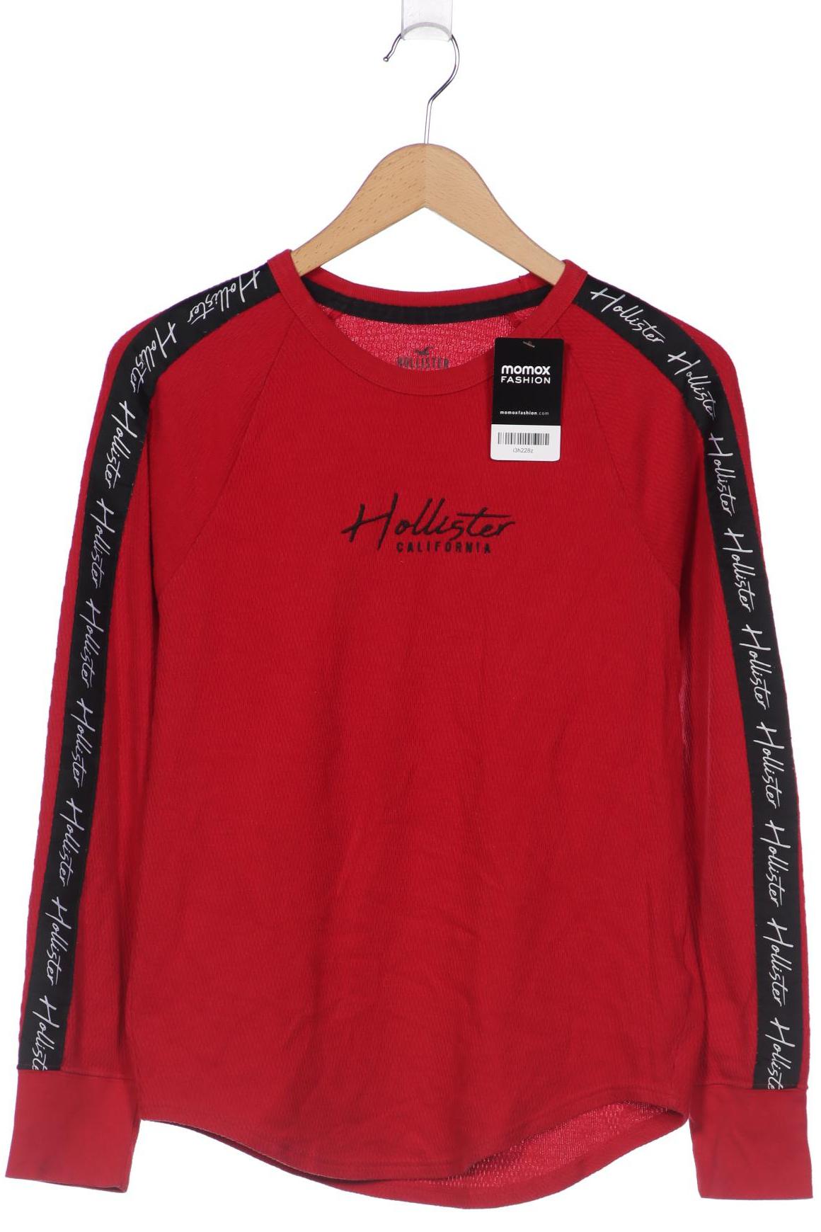 

Hollister Damen Langarmshirt, rot, Gr. 34