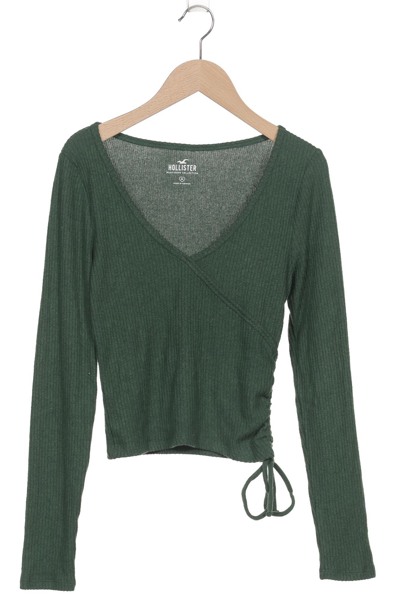 

Hollister Damen Langarmshirt, grün, Gr. 38