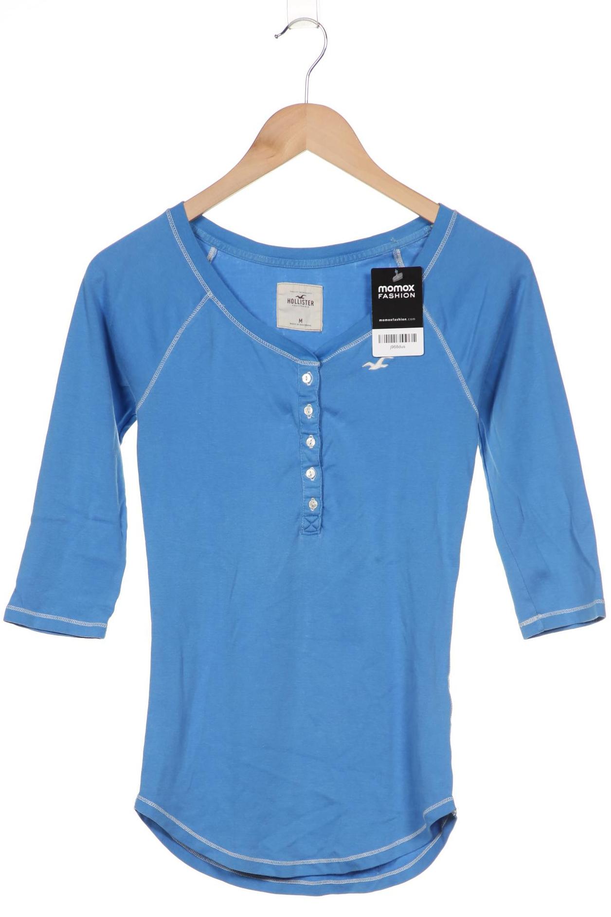 

Hollister Damen Langarmshirt, blau