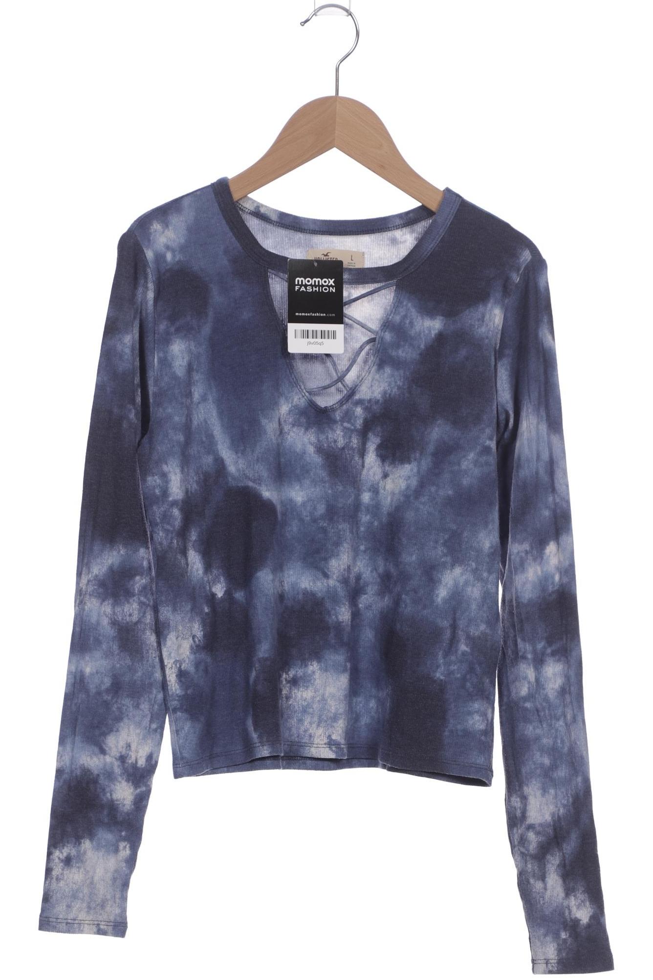 

Hollister Damen Langarmshirt, marineblau, Gr. 42