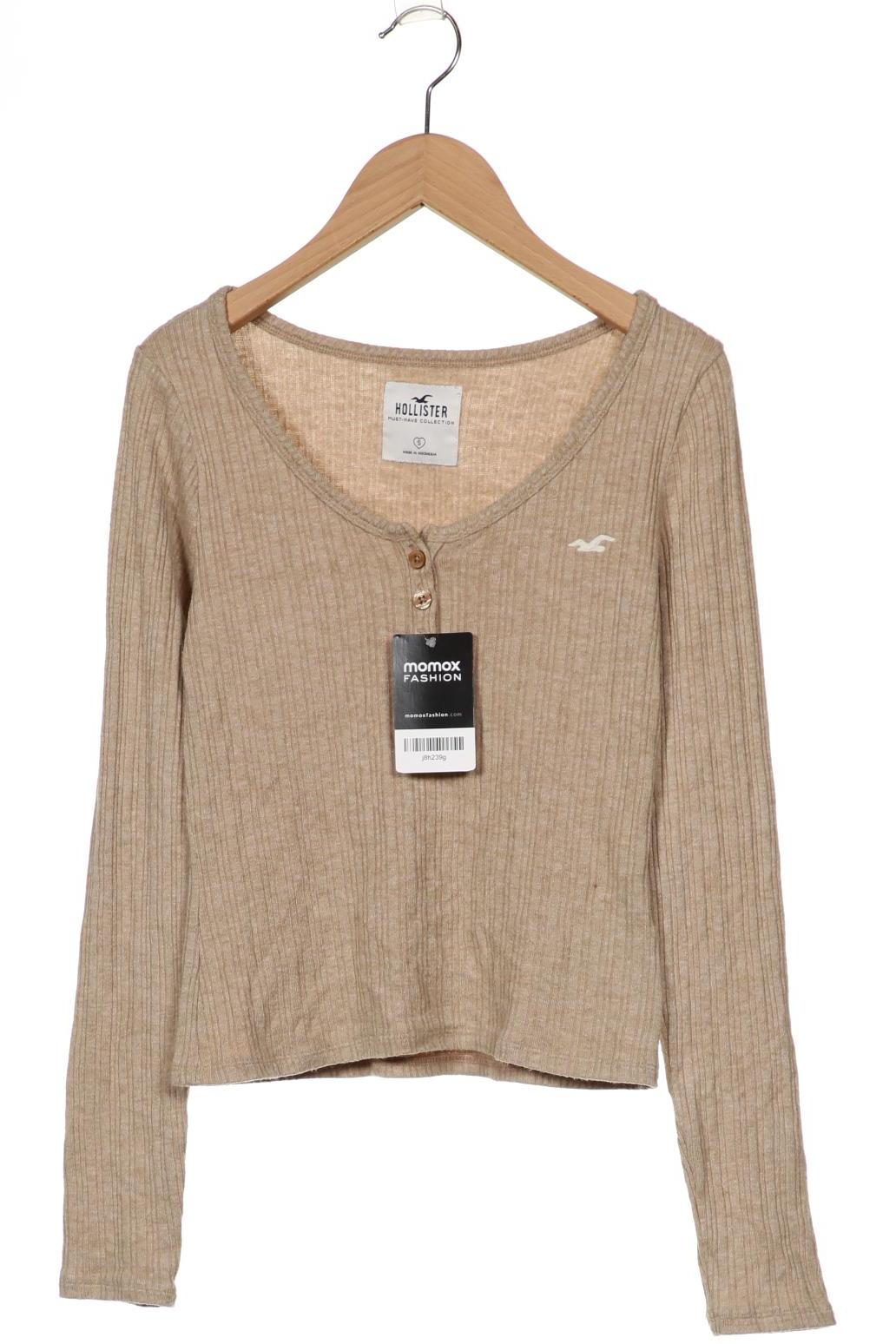 

Hollister Damen Langarmshirt, beige