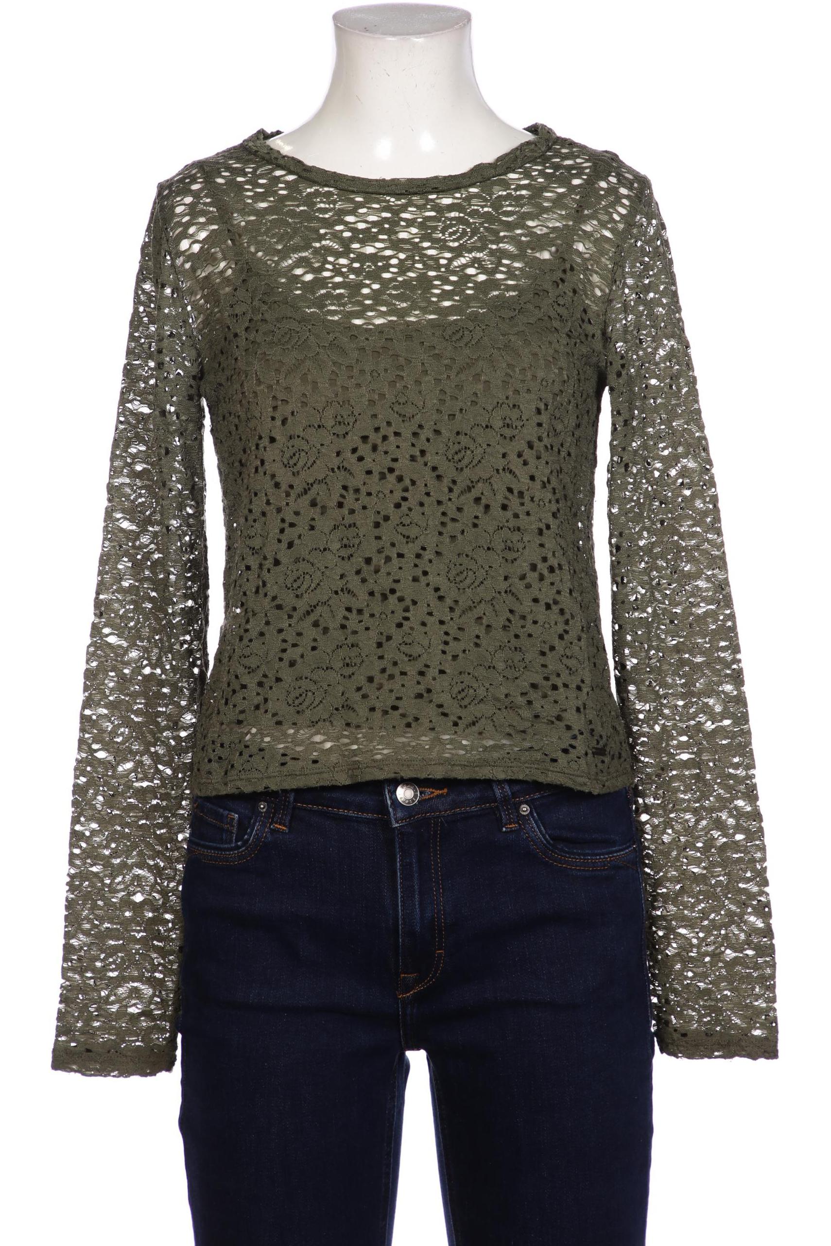 

Hollister Damen Langarmshirt, grün, Gr. 38