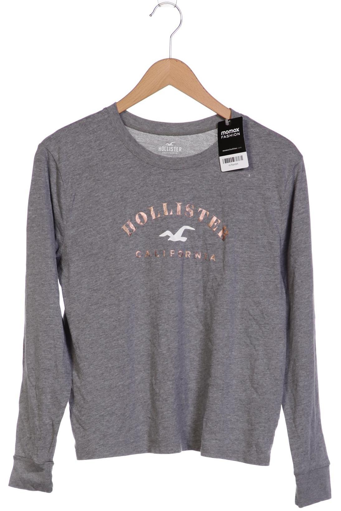 

Hollister Damen Langarmshirt, grau