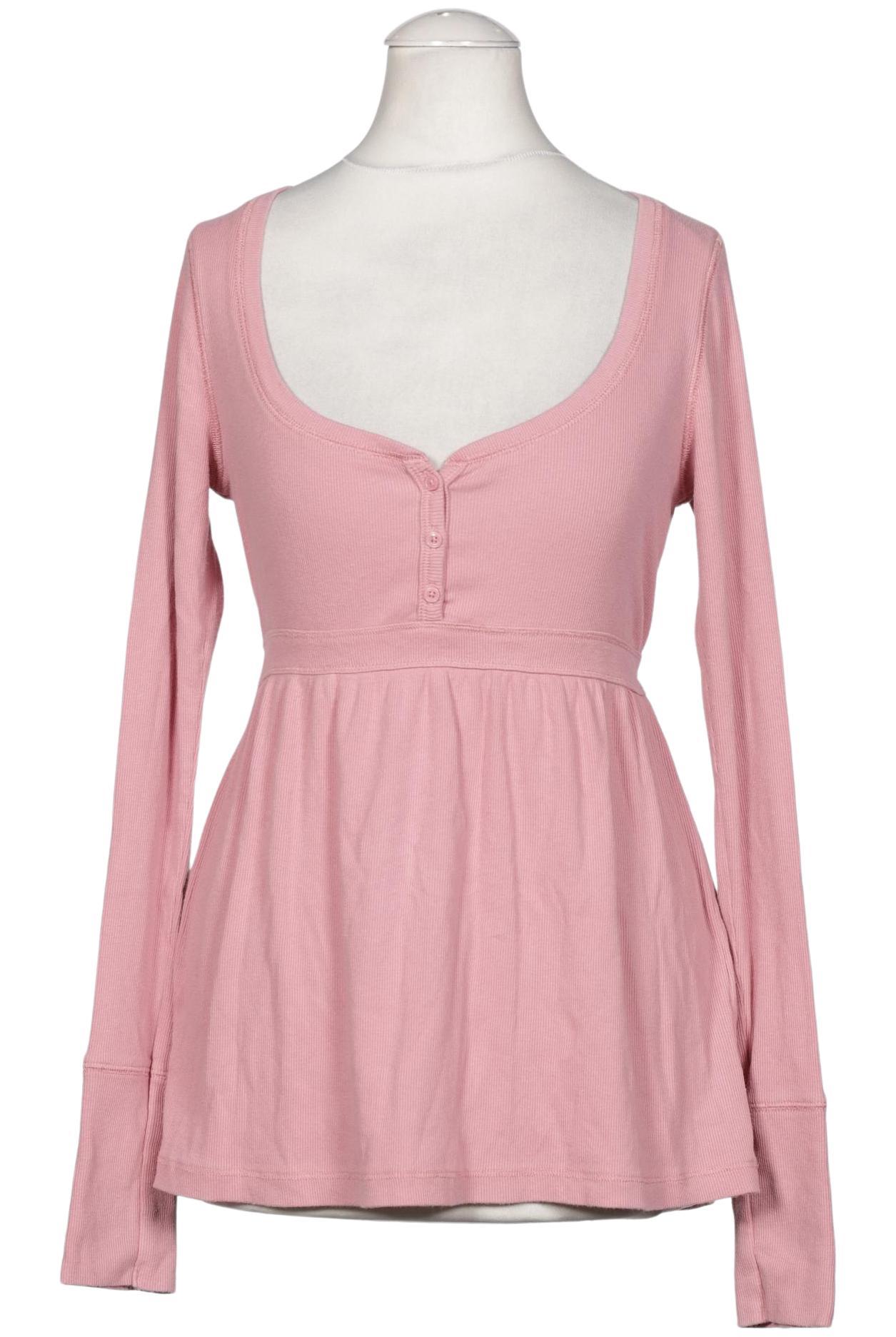 

Hollister Damen Langarmshirt, pink, Gr. 36