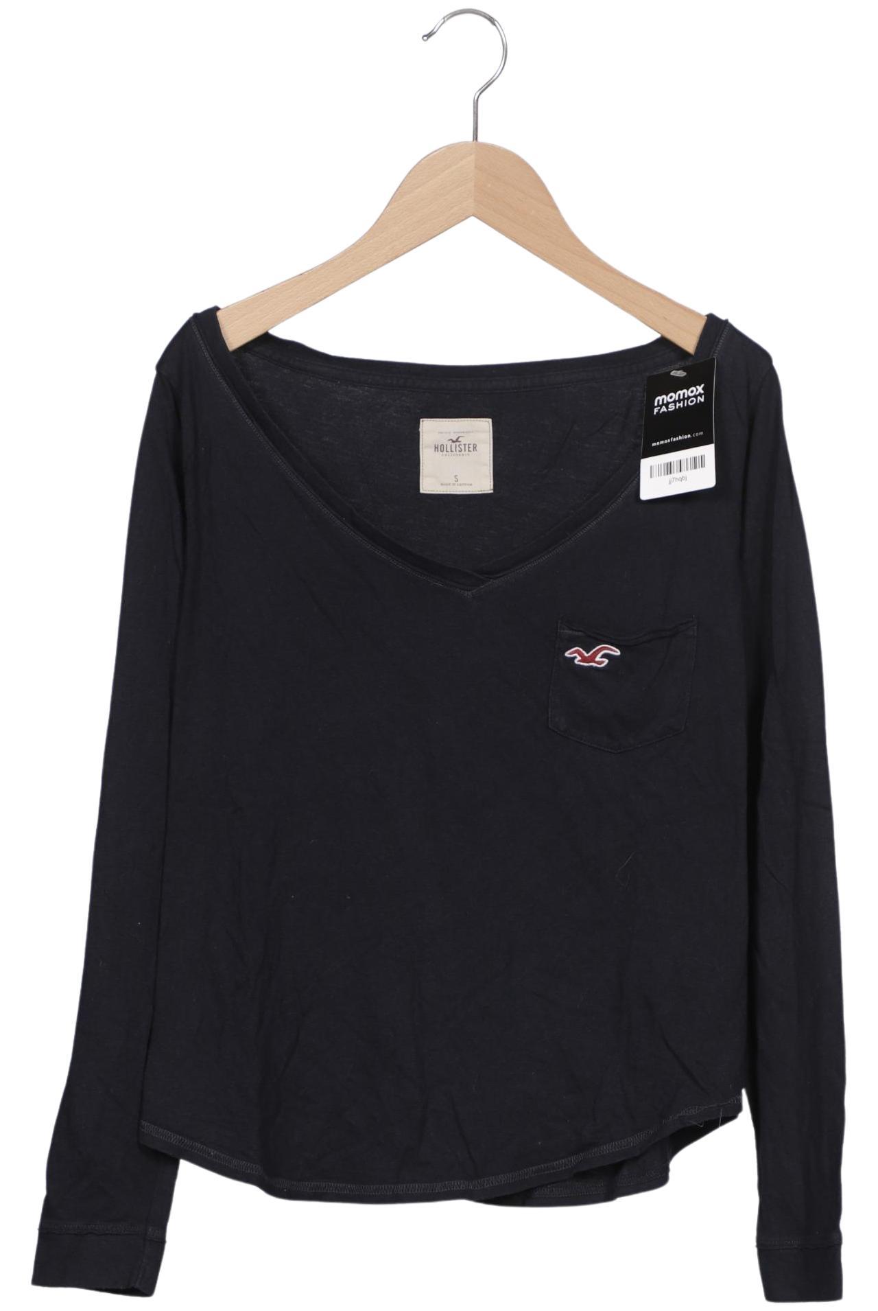 

Hollister Damen Langarmshirt, marineblau, Gr. 36
