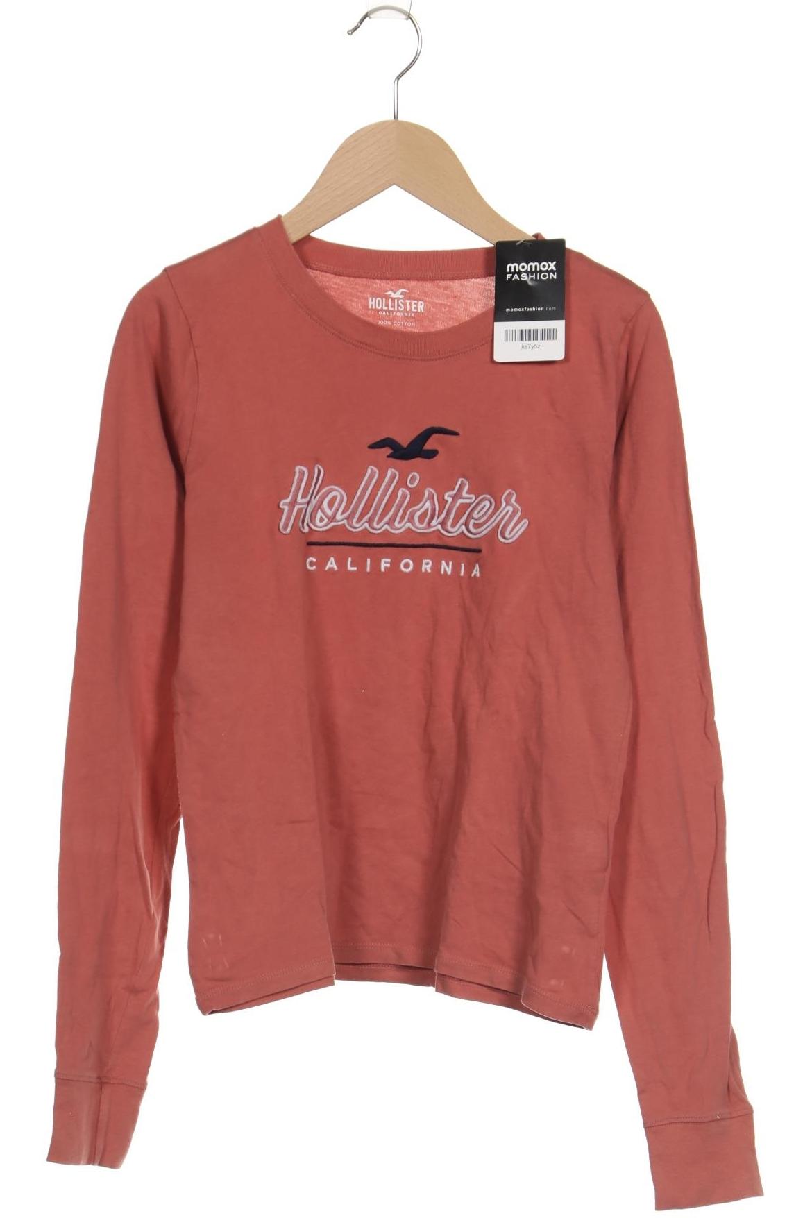 

Hollister Damen Langarmshirt, pink, Gr. 34