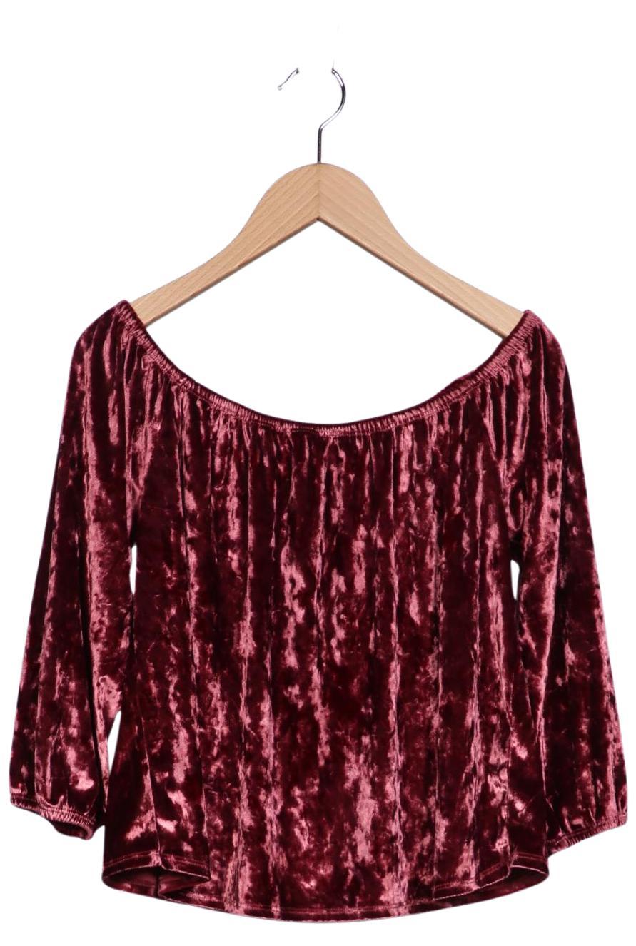 

Hollister Damen Langarmshirt, bordeaux, Gr. 38