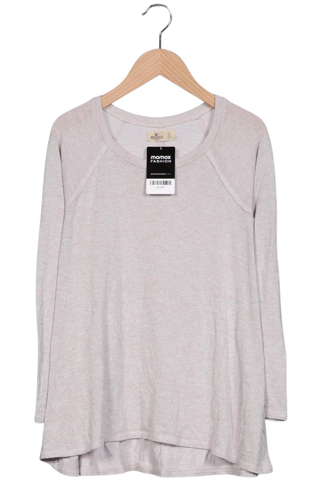 

Hollister Damen Langarmshirt, grau, Gr. 36