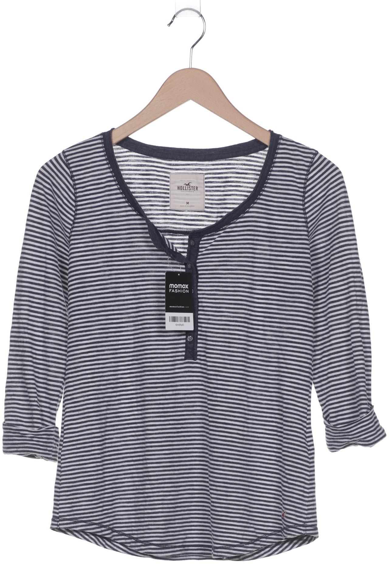 

Hollister Damen Langarmshirt, marineblau, Gr. 38