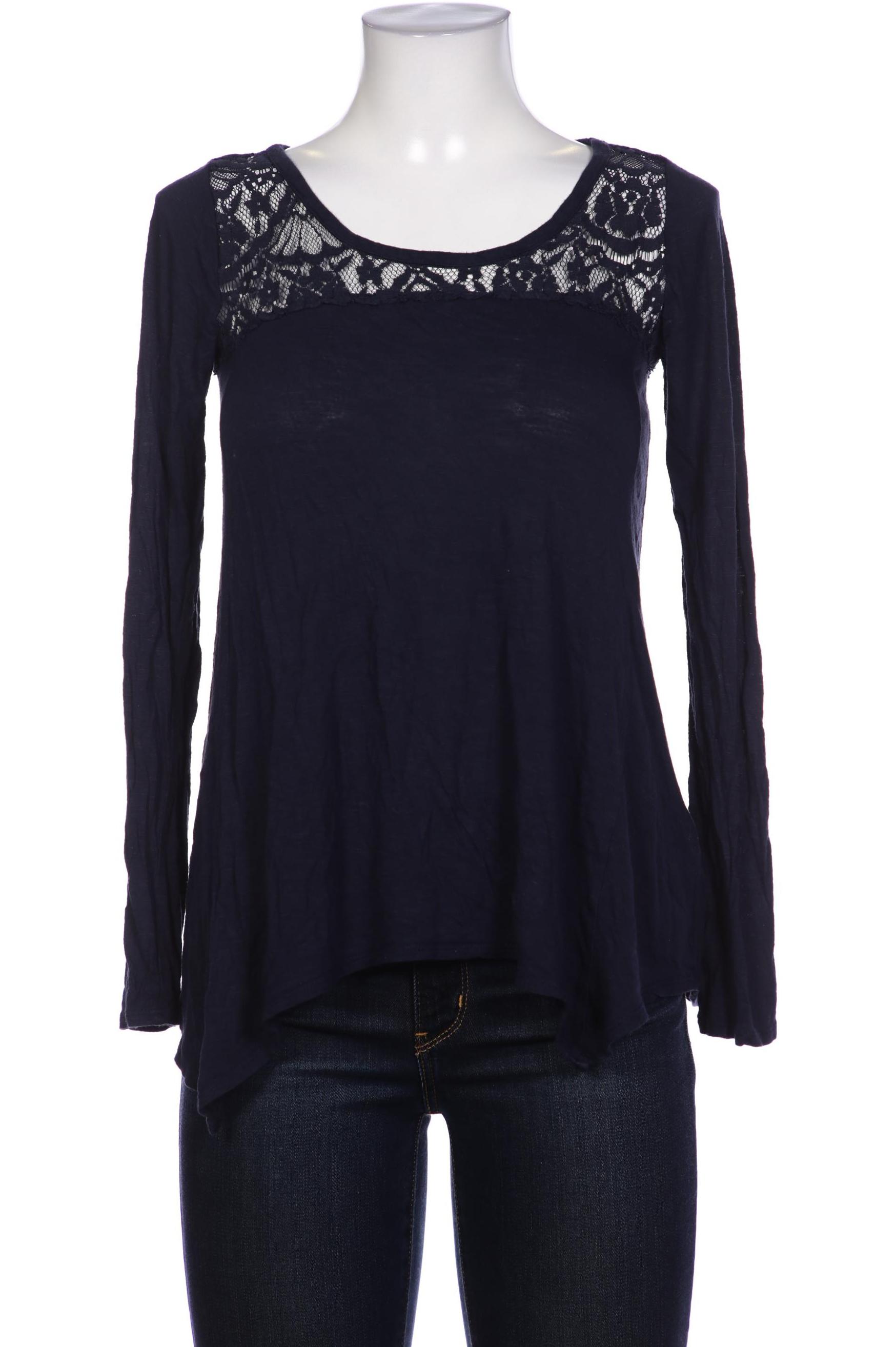 

Hollister Damen Langarmshirt, marineblau, Gr. 36