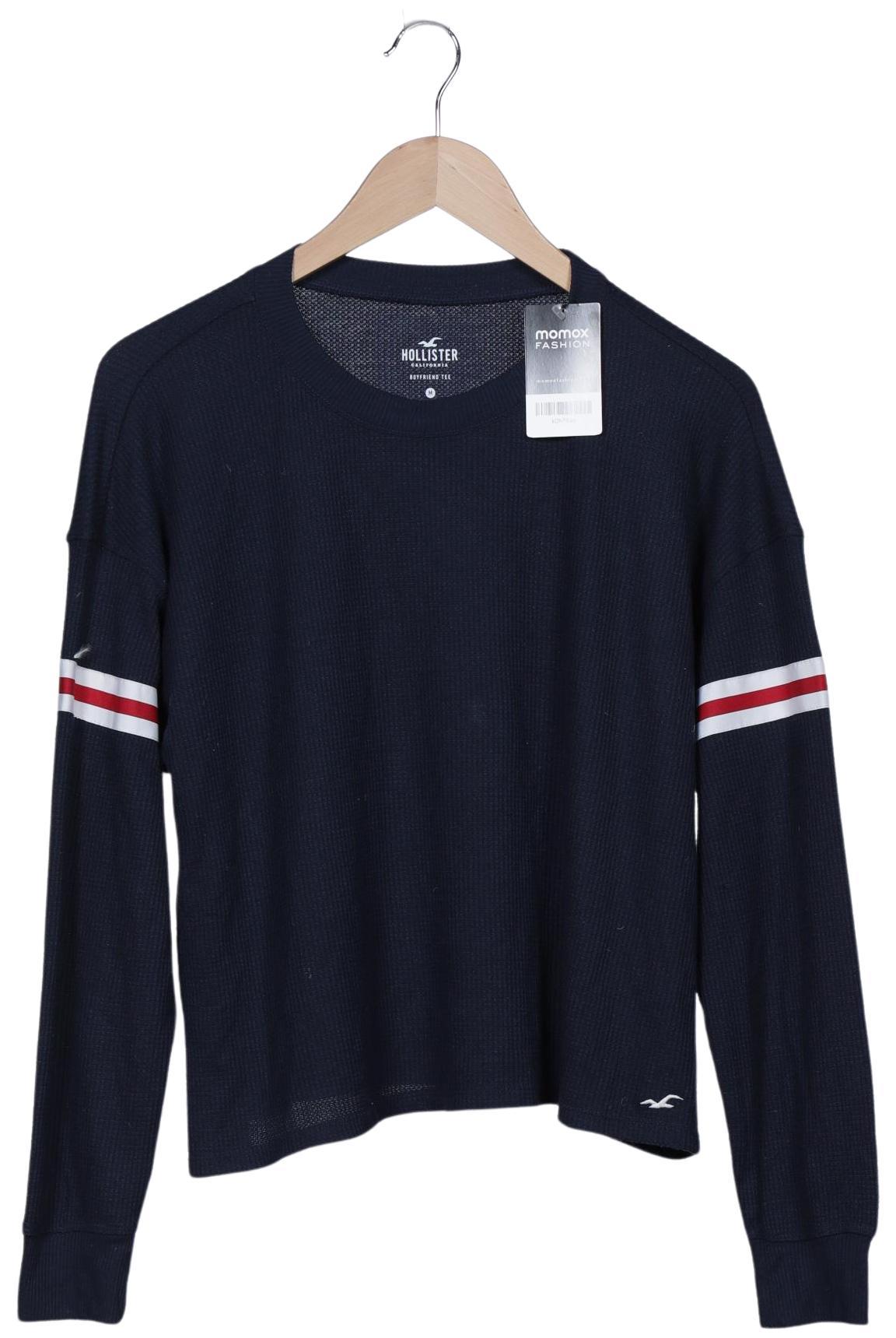 

Hollister Damen Langarmshirt, marineblau, Gr. 38