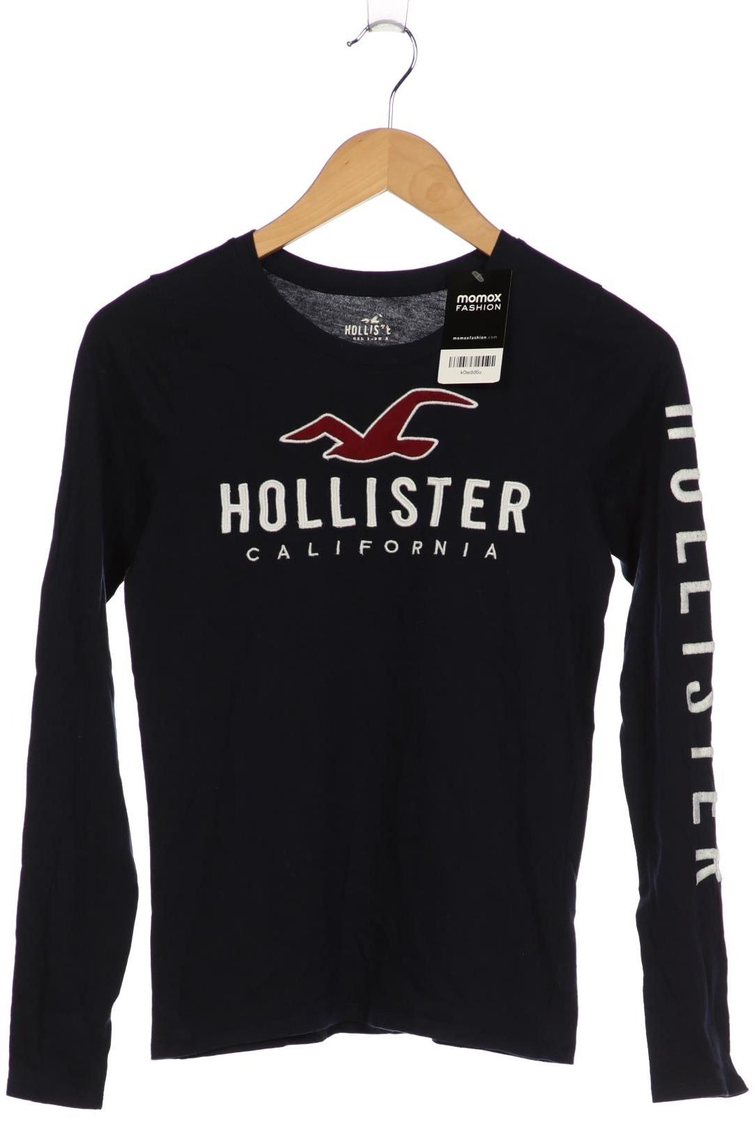 

Hollister Damen Langarmshirt, marineblau, Gr. 34