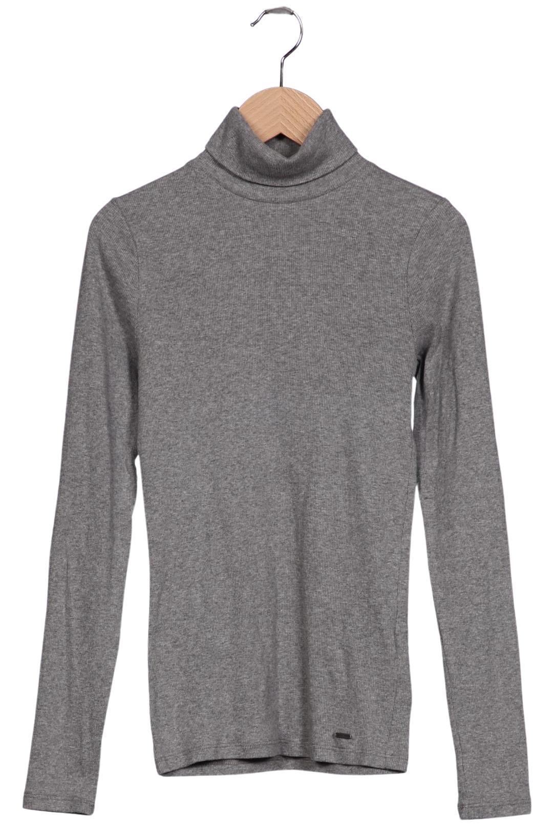 

Hollister Damen Langarmshirt, grau, Gr. 36