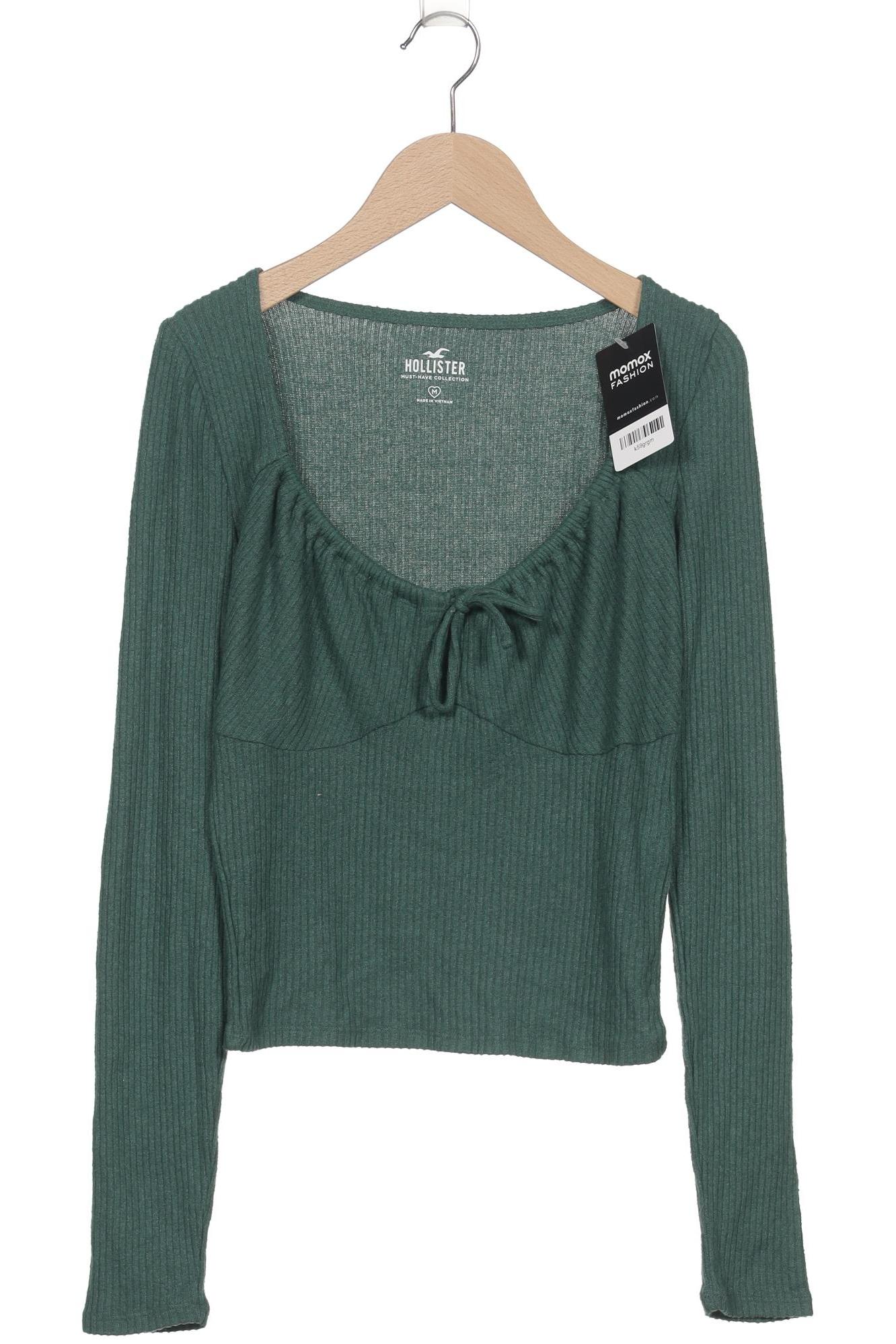 

Hollister Damen Langarmshirt, grün, Gr. 38