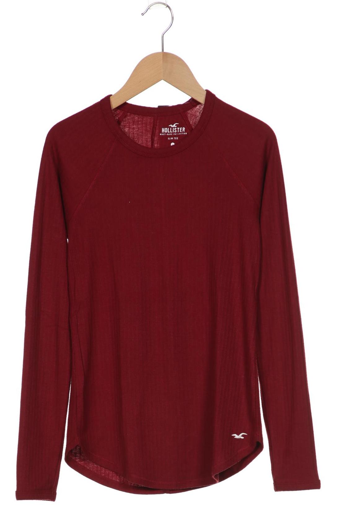 

Hollister Damen Langarmshirt, bordeaux