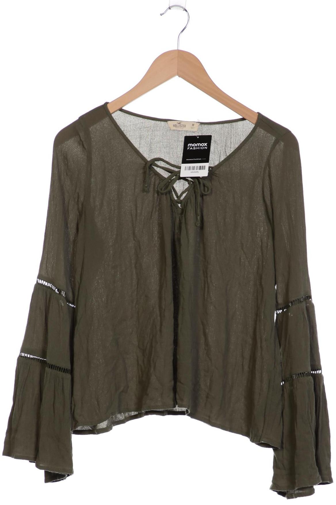 

Hollister Damen Langarmshirt, grün, Gr. 38