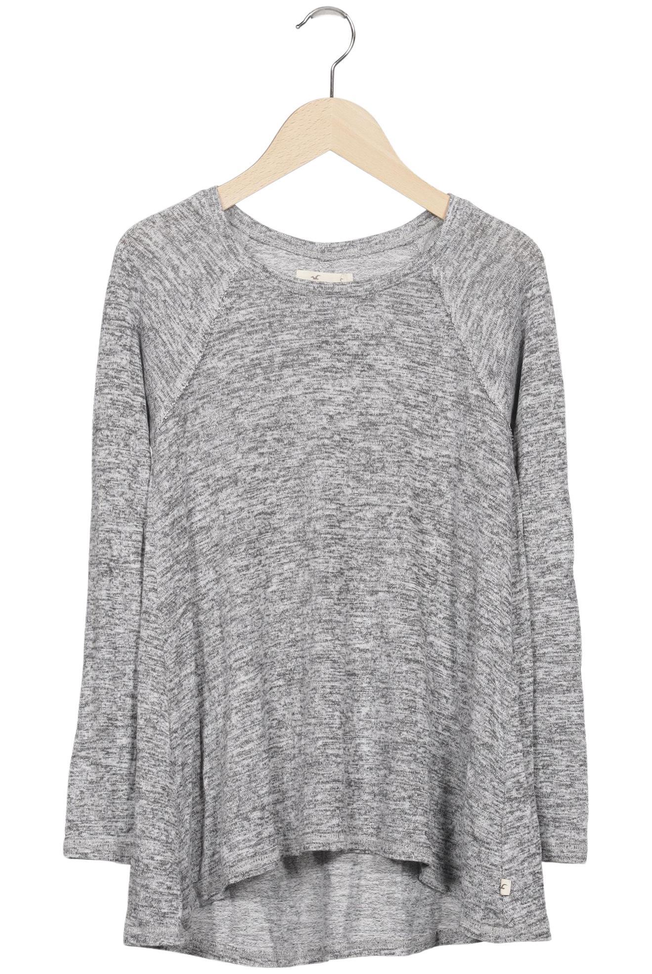 

Hollister Damen Langarmshirt, grau, Gr. 36