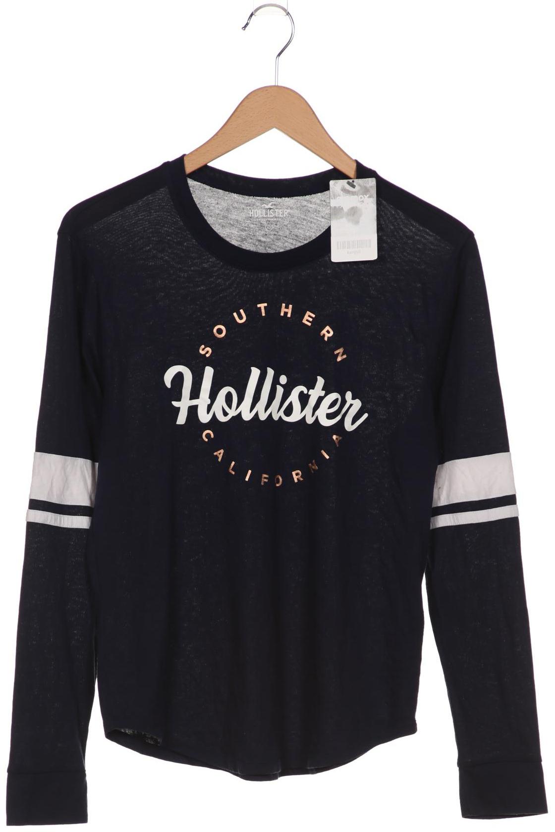 

Hollister Damen Langarmshirt, marineblau, Gr. 34
