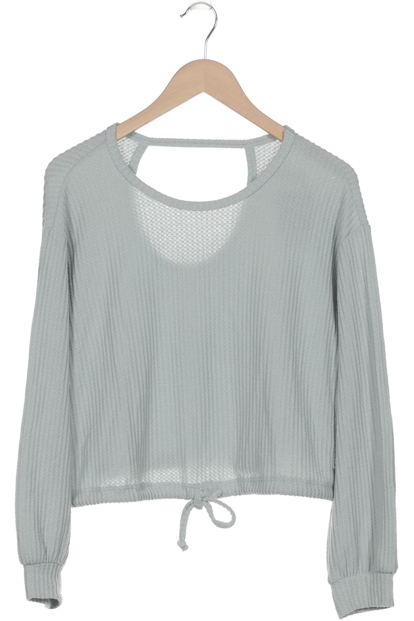 

Hollister Damen Langarmshirt, grün, Gr. 34