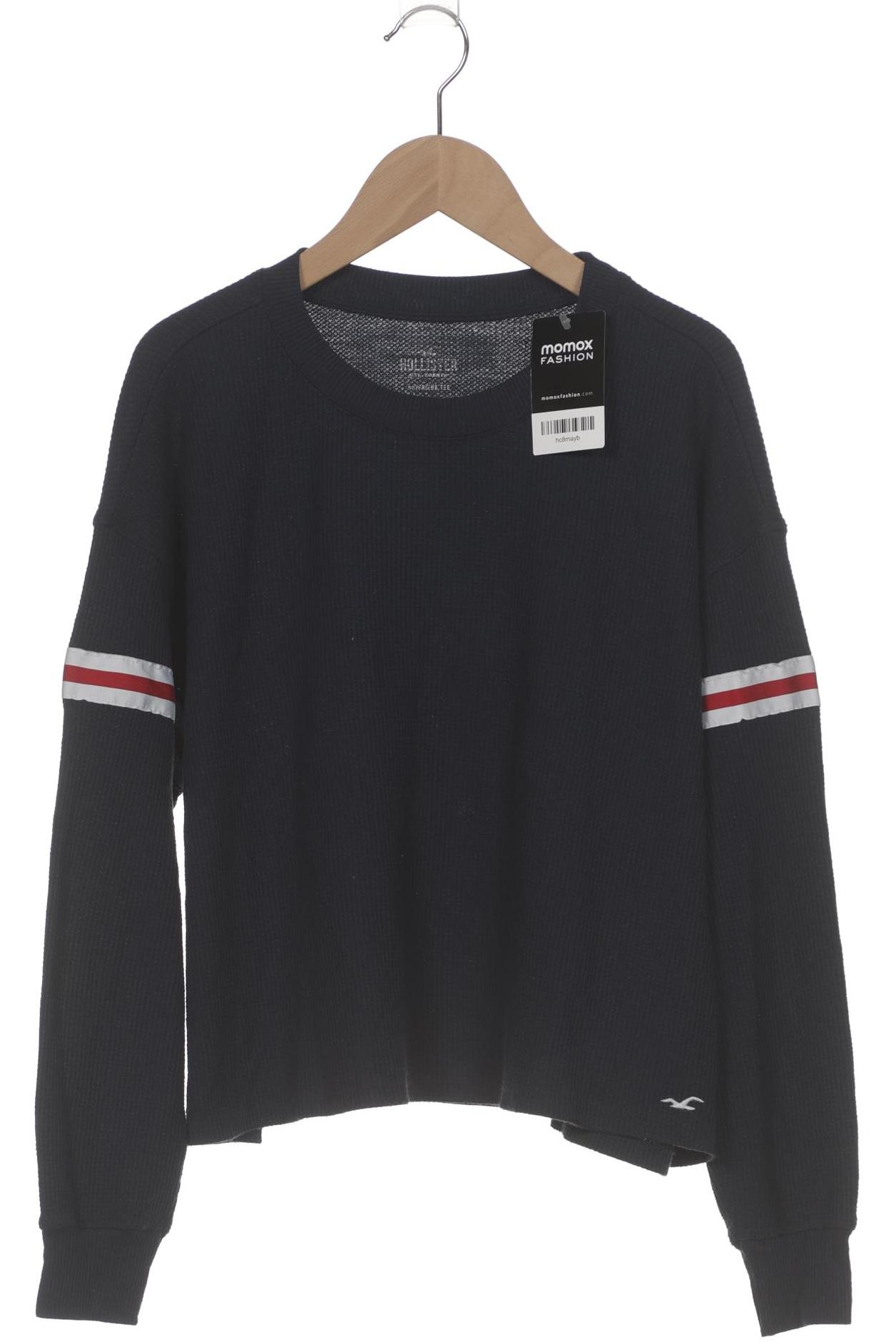 

Hollister Damen Langarmshirt, marineblau, Gr. 36