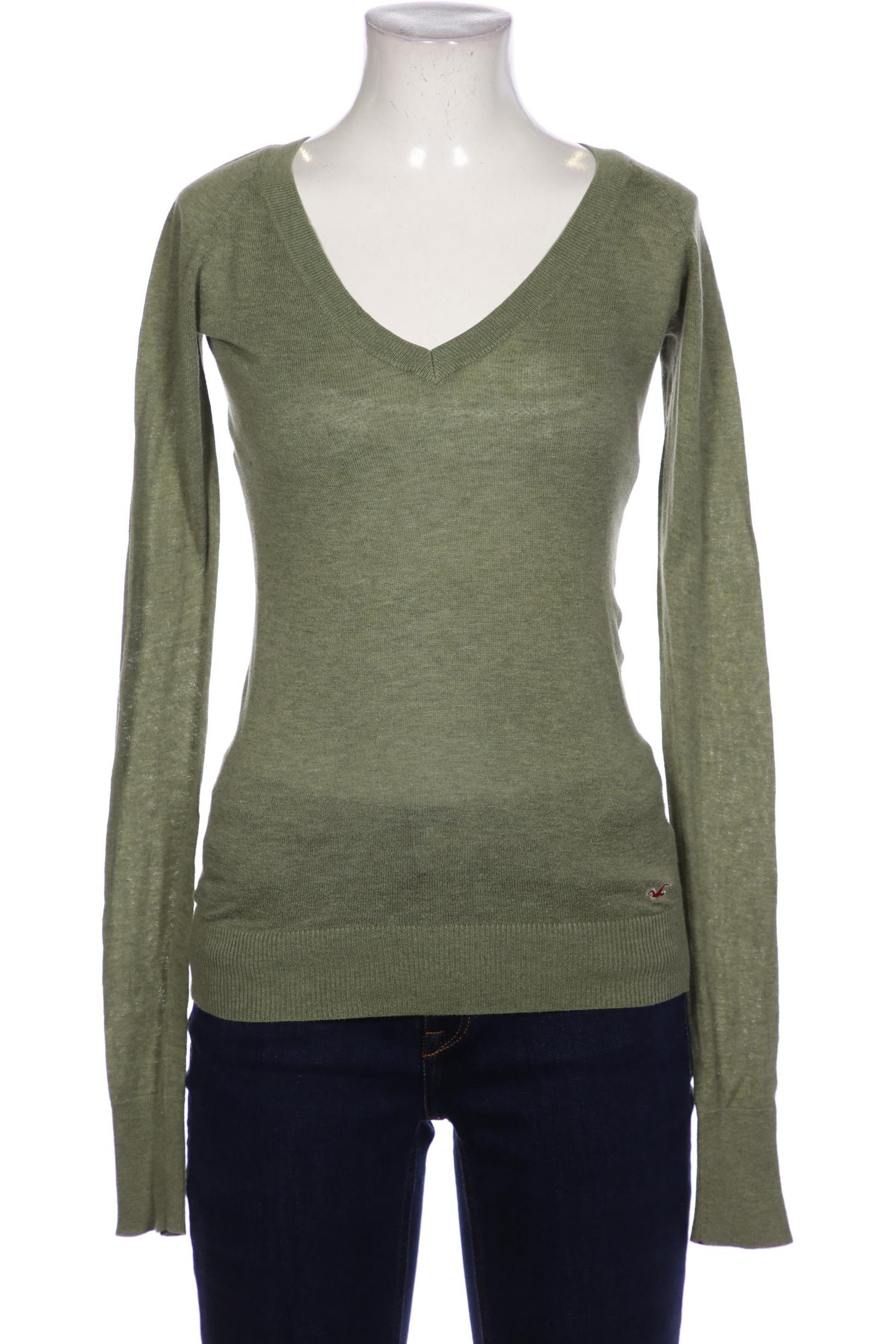

Hollister Damen Langarmshirt, grün, Gr. 38