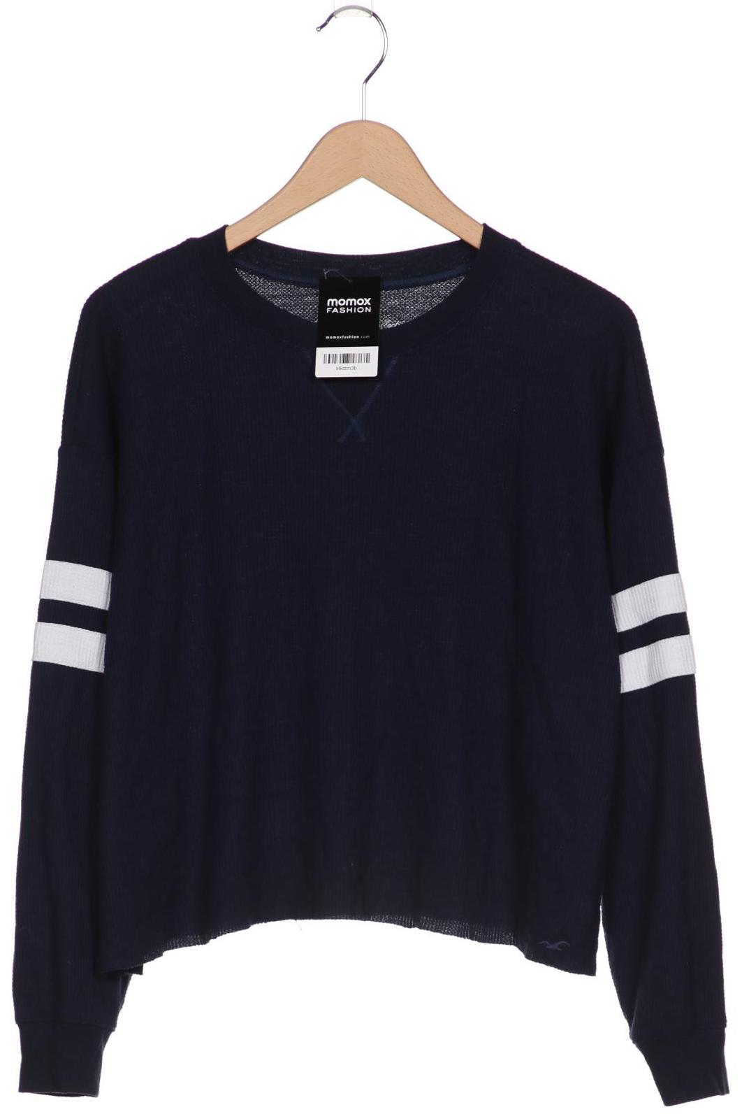 

Hollister Damen Langarmshirt, marineblau, Gr. 38