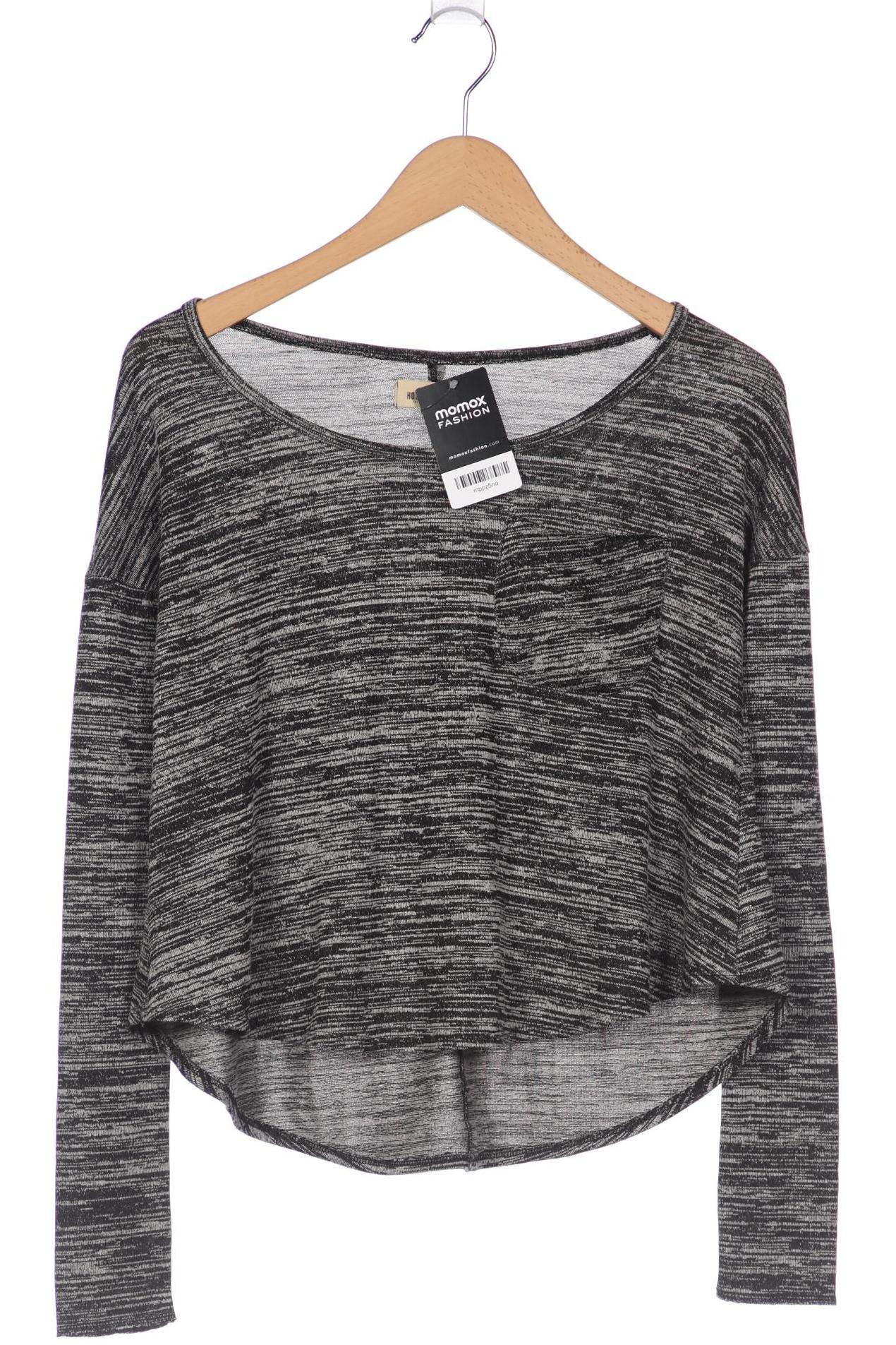 

Hollister Damen Langarmshirt, grau, Gr. 34