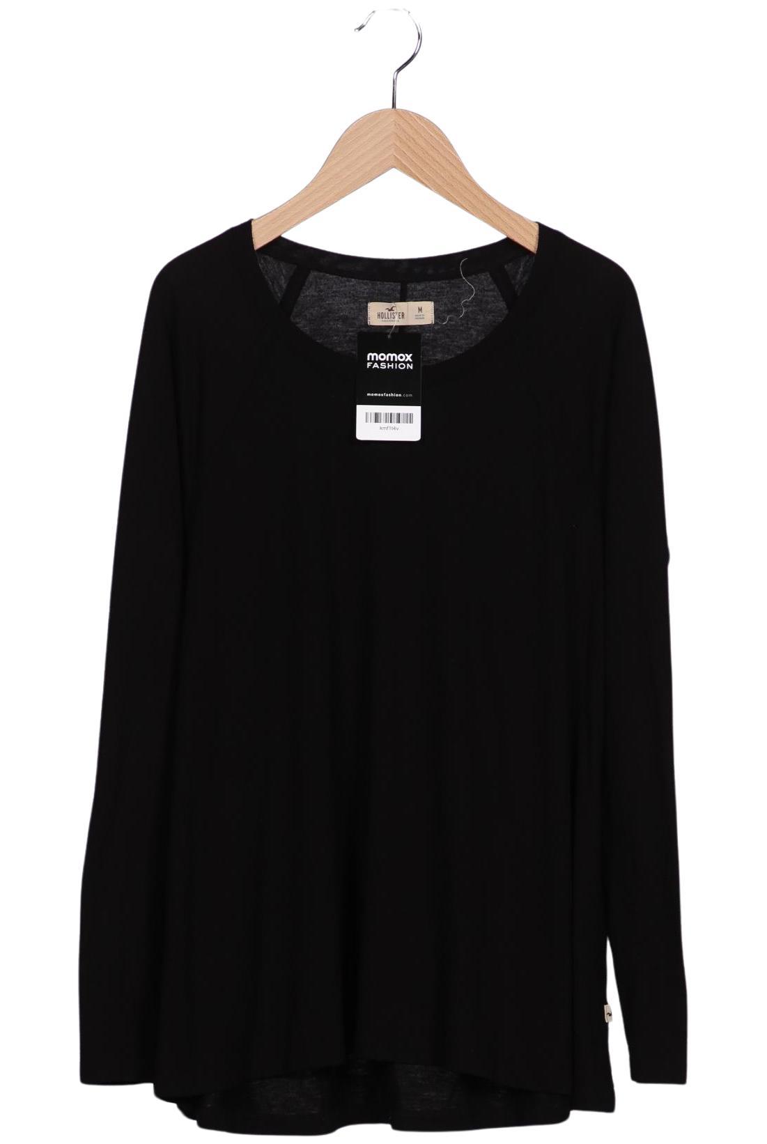 

Hollister Damen Langarmshirt, schwarz, Gr. 38