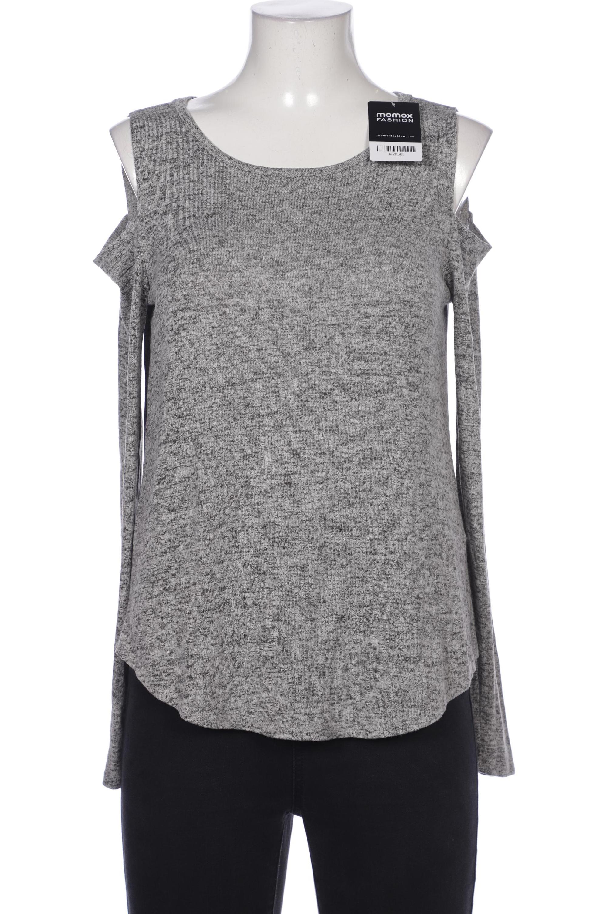 

Hollister Damen Langarmshirt, grau, Gr. 38
