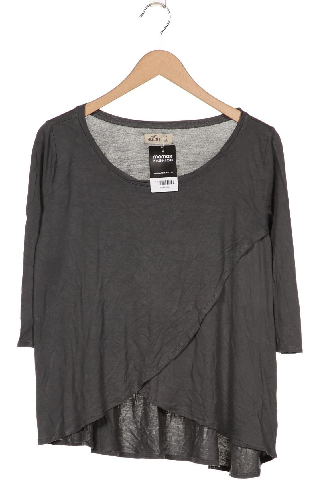 

Hollister Damen Langarmshirt, grau