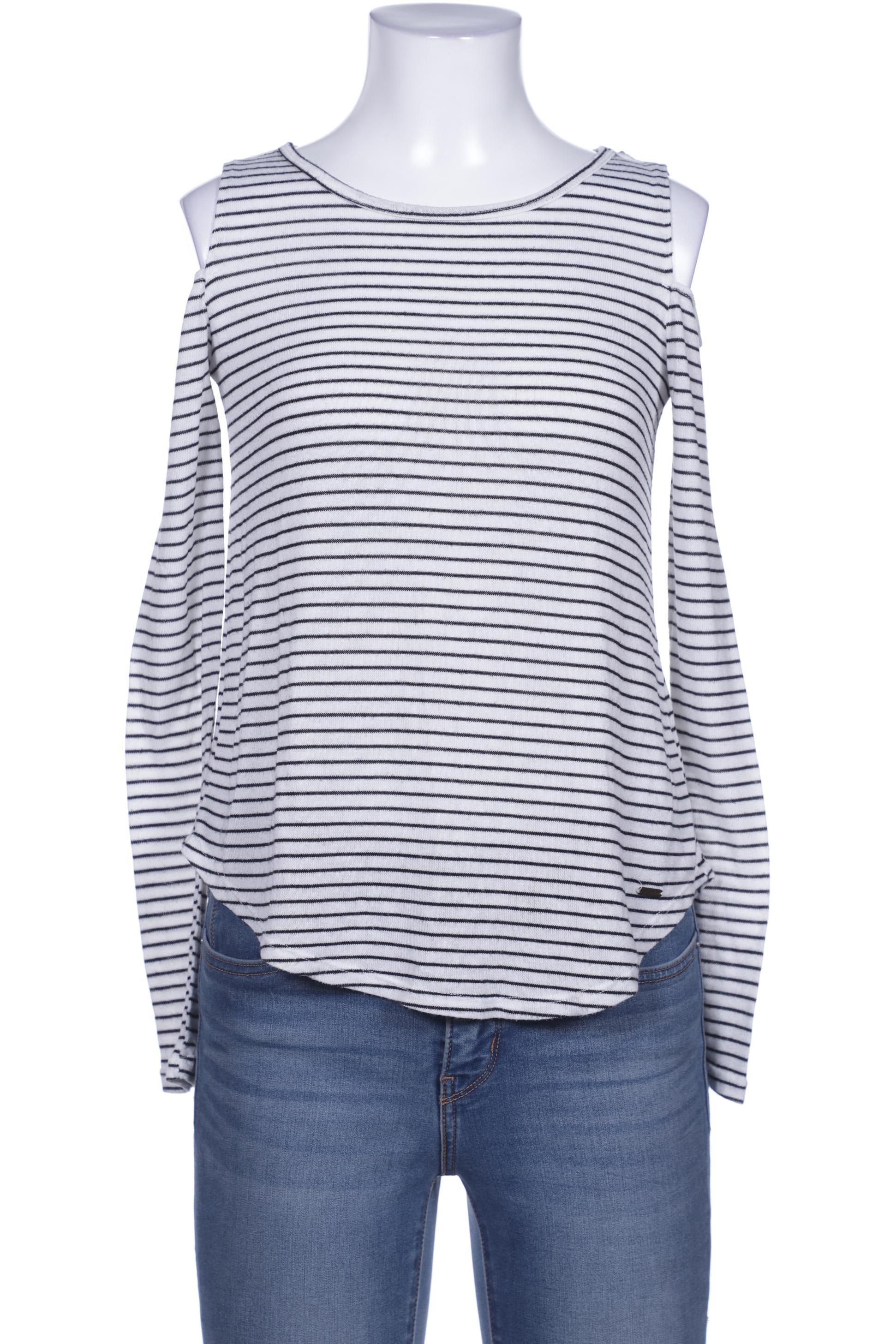 

Hollister Damen Langarmshirt, weiß