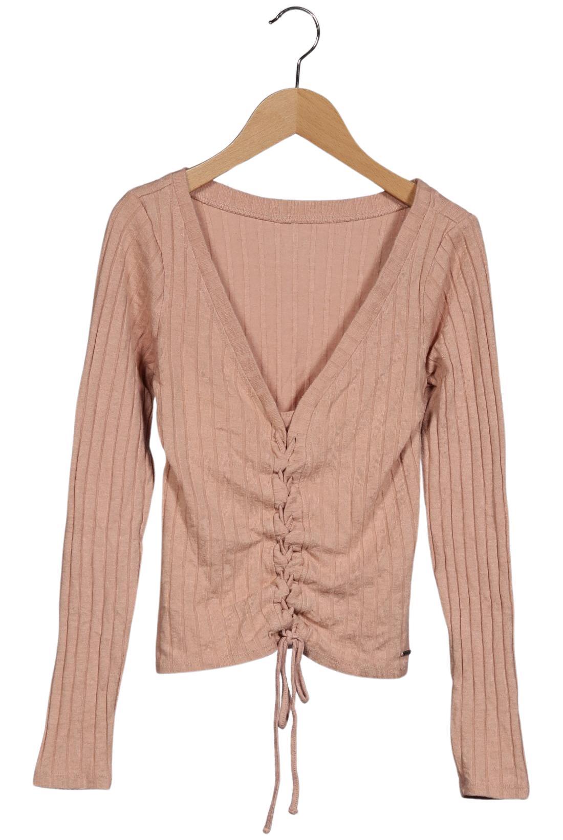 

Hollister Damen Langarmshirt, pink, Gr. 38